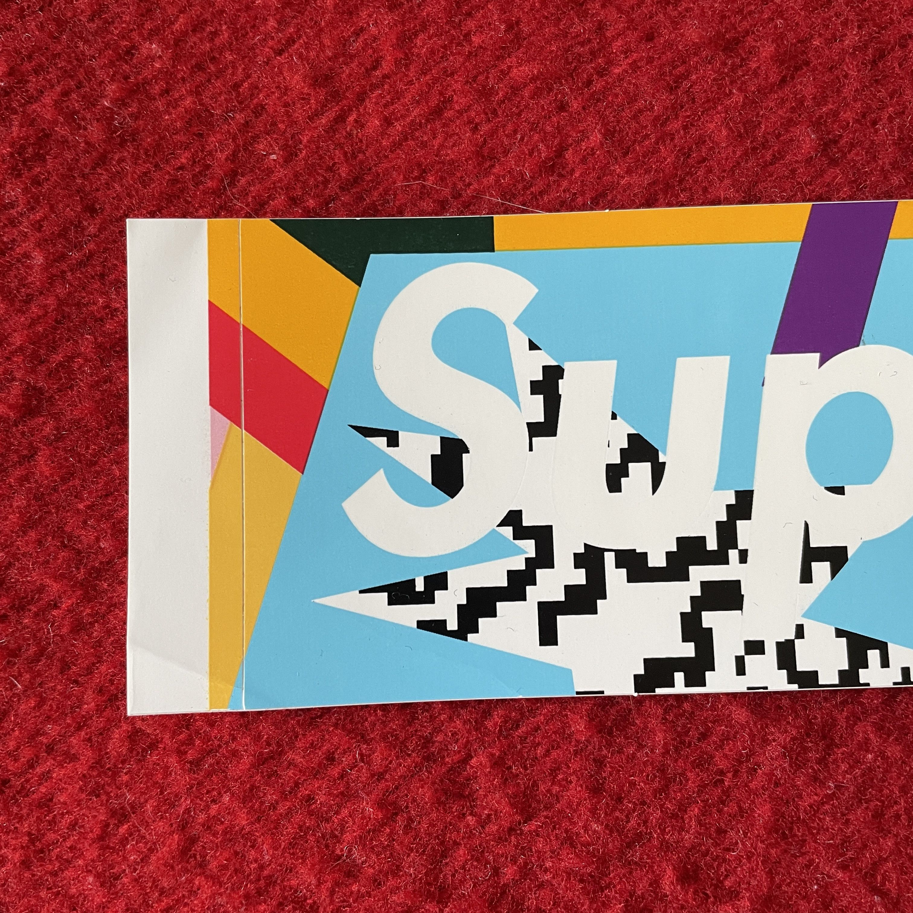 Supreme Supreme - Atelier Mendini Box Logo Sticker Set 2017 Size ONE SIZE - 2 Thumbnail