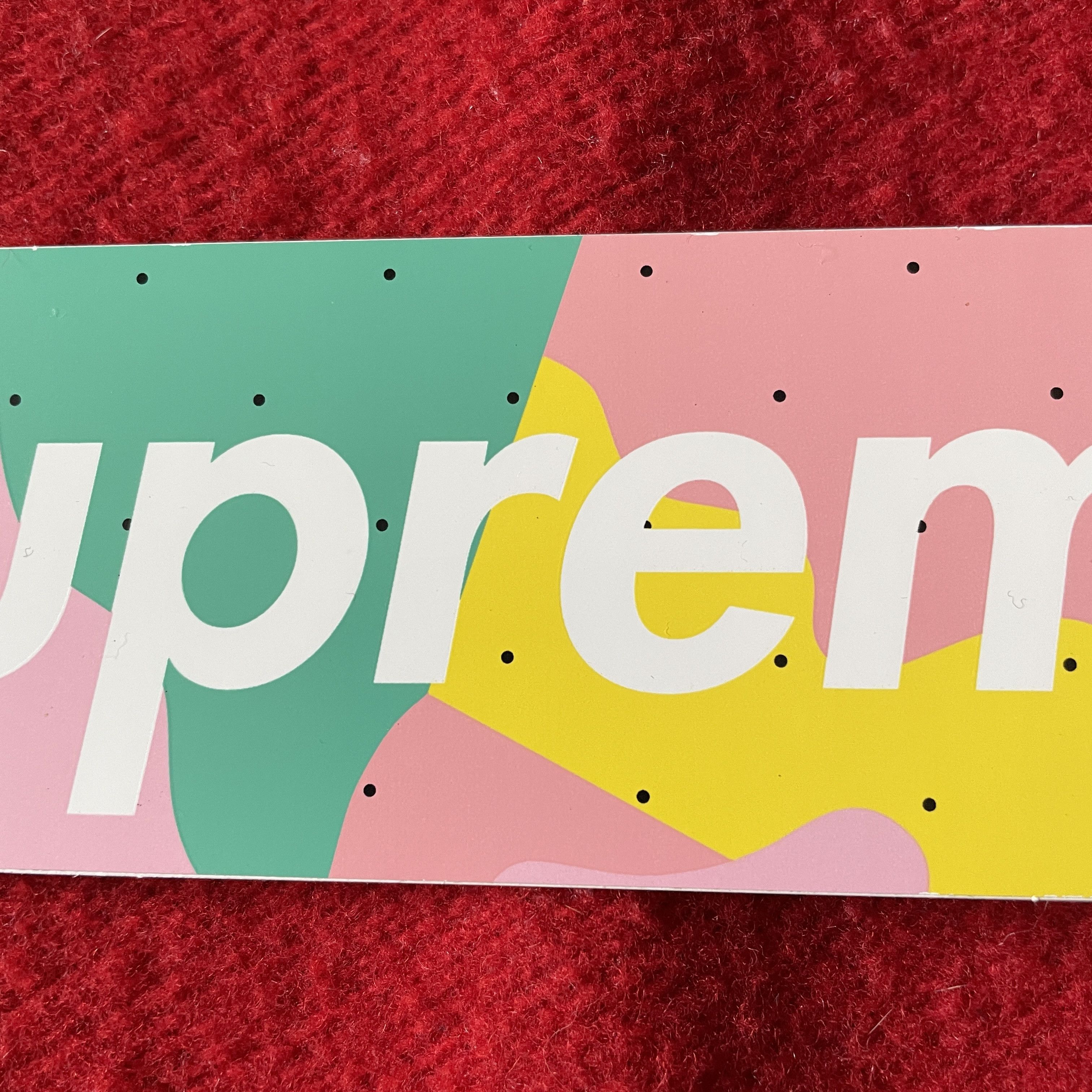 Supreme Supreme - Atelier Mendini Box Logo Sticker Set 2017 Size ONE SIZE - 6 Thumbnail