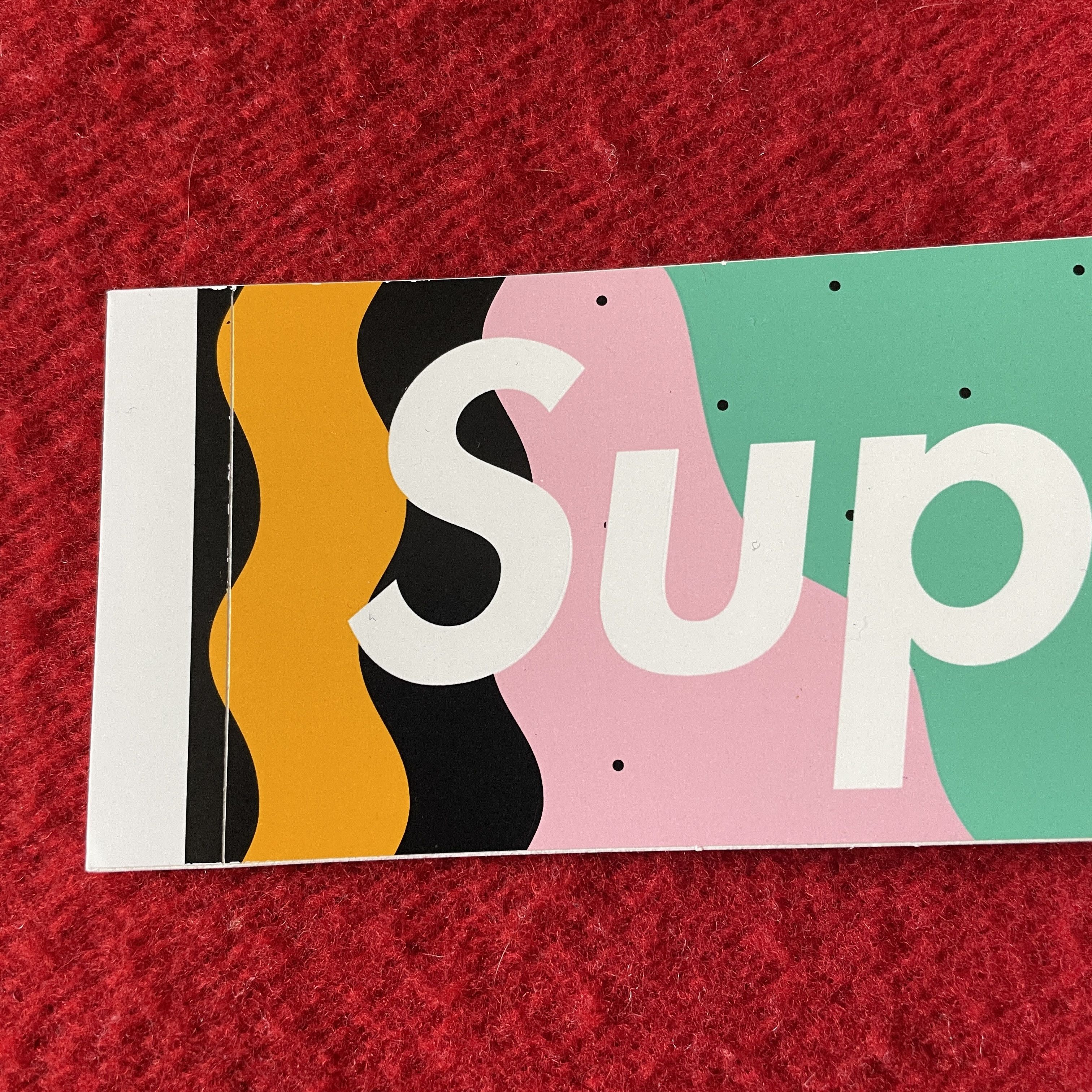 Supreme Supreme - Atelier Mendini Box Logo Sticker Set 2017 Size ONE SIZE - 5 Thumbnail