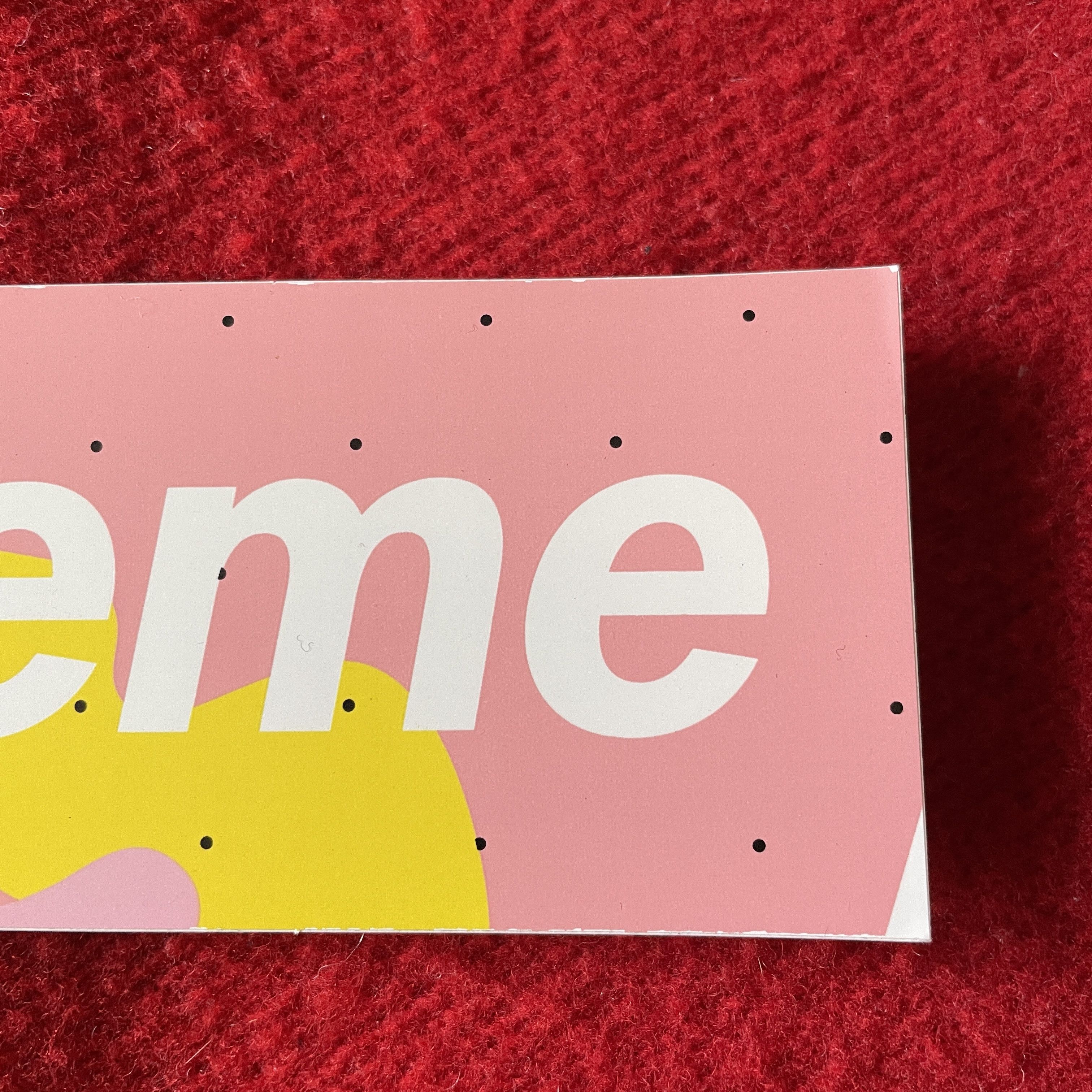 Supreme Supreme - Atelier Mendini Box Logo Sticker Set 2017 Size ONE SIZE - 7 Thumbnail