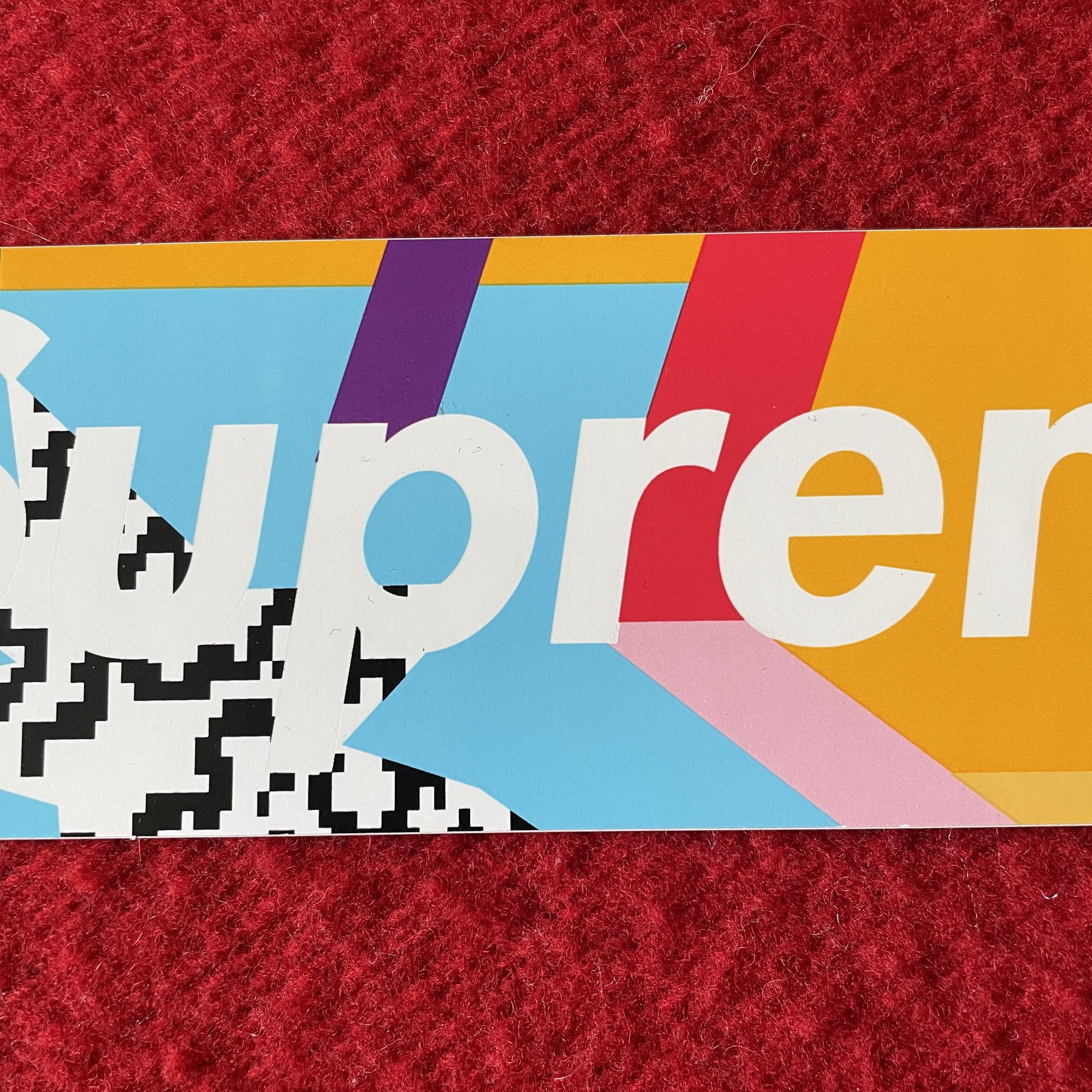Supreme Supreme - Atelier Mendini Box Logo Sticker Set 2017 Size ONE SIZE - 3 Thumbnail