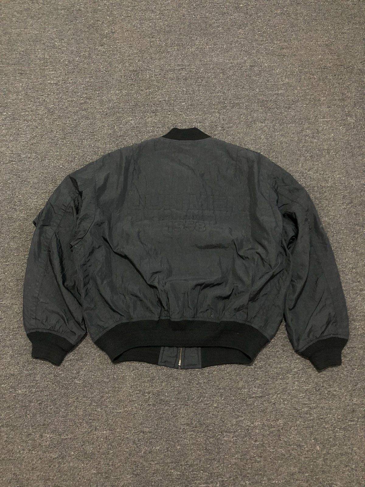 Japanese Brand Vintage Jun Men Ma-1 Bomber Jacket Size US M / EU 48-50 / 2 - 2 Thumbnail