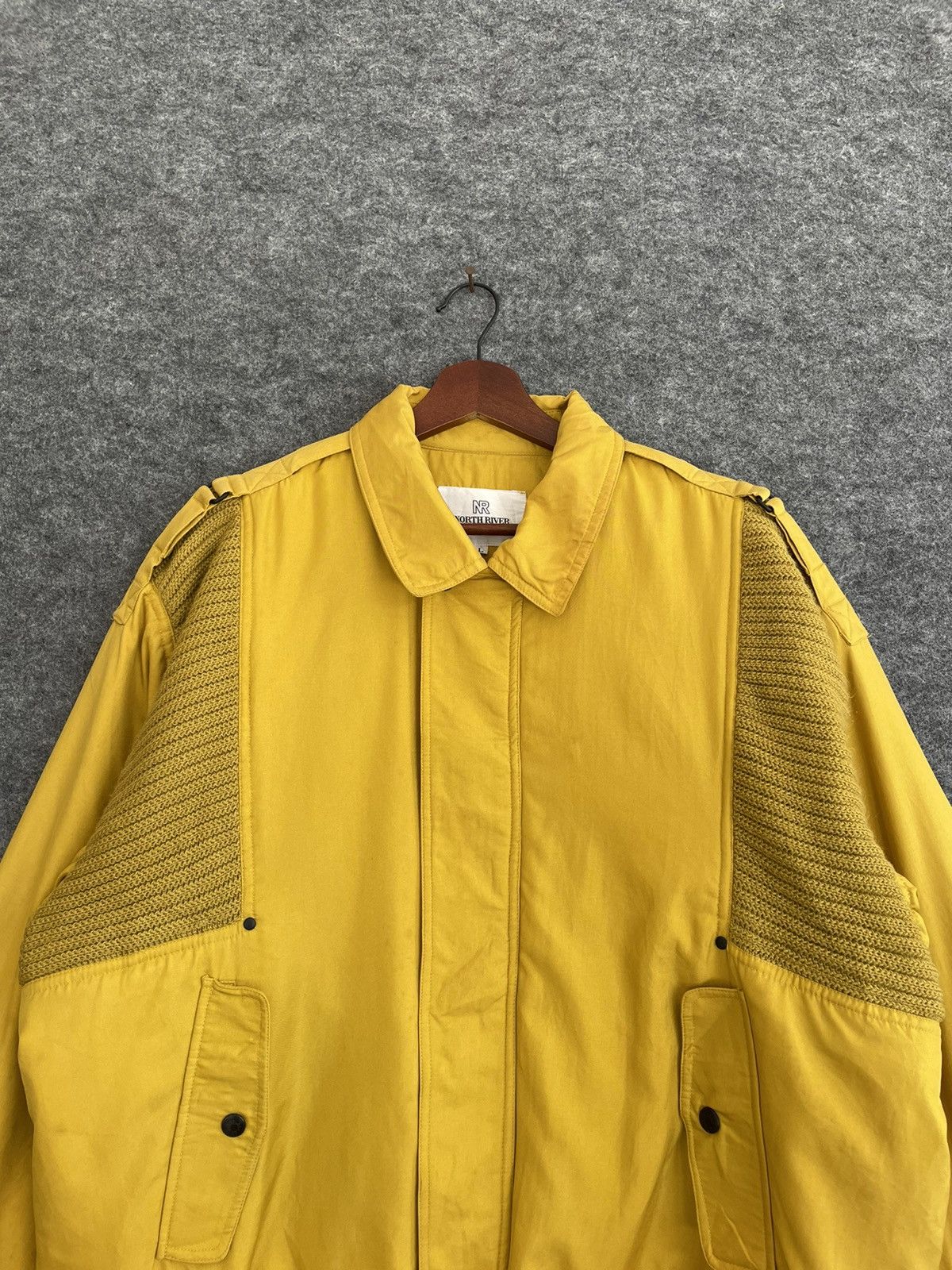 Japanese Brand × Vintage VINTAGE NORTH RIVER BOMBER JACKET Size US L / EU 52-54 / 3 - 2 Thumbnail