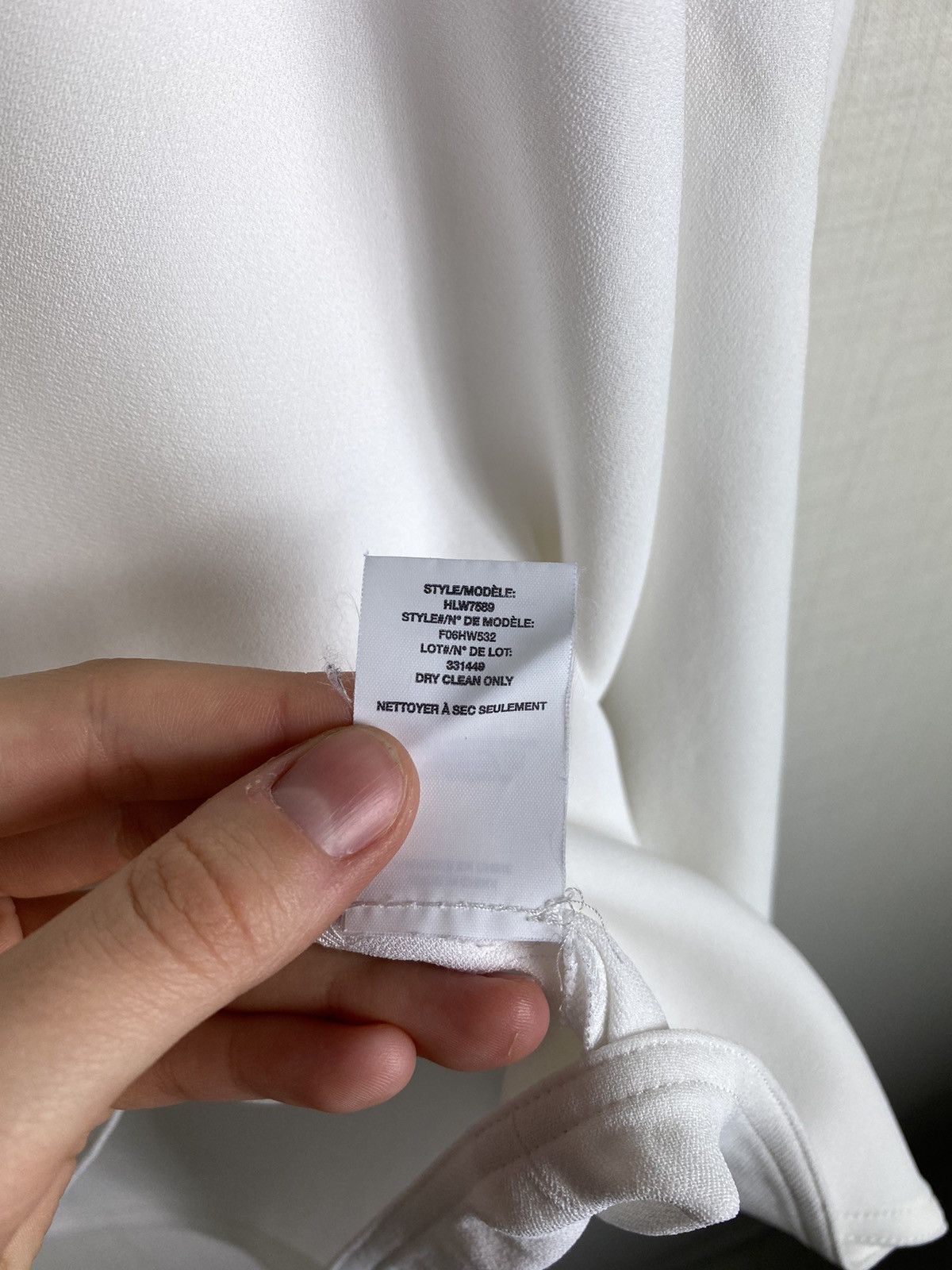 Helmut Lang × Vintage Archive Helmut Lang viscose round neck cold shirt top Size L / US 10 / IT 46 - 7 Thumbnail