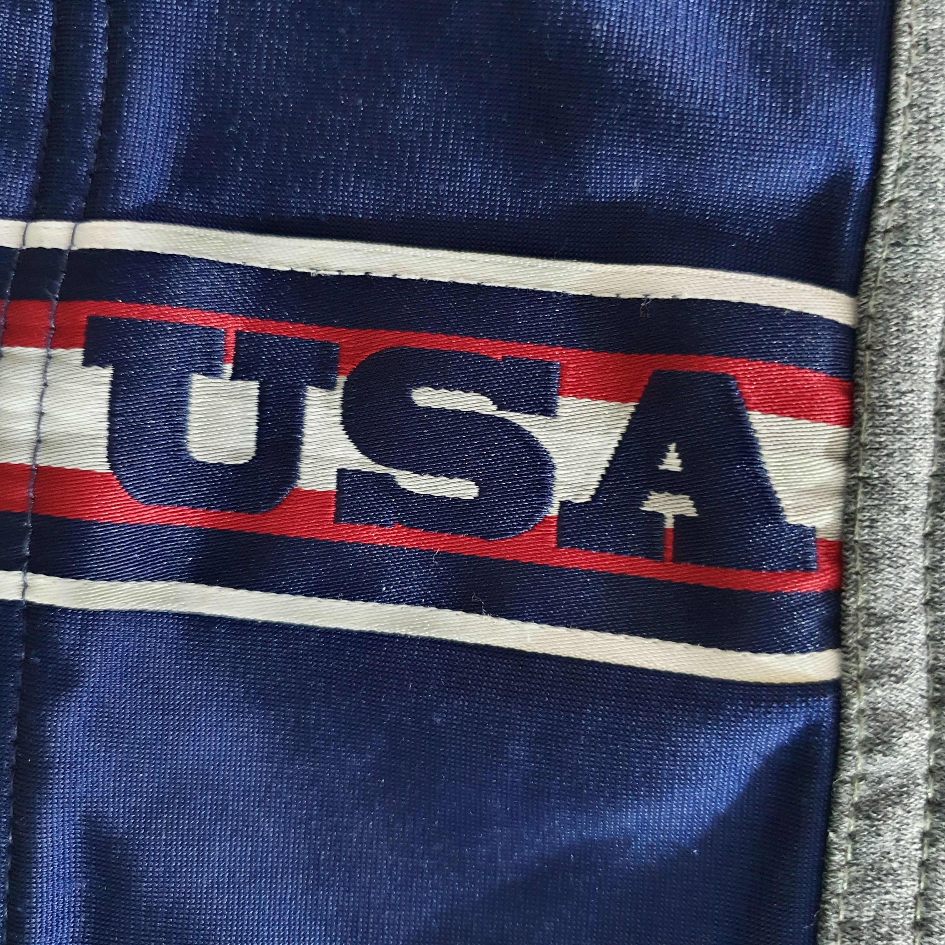 Nike Rare 90s Nike USA Side Tape Short sleeve shirt swoosh Size US M / EU 48-50 / 2 - 6 Thumbnail