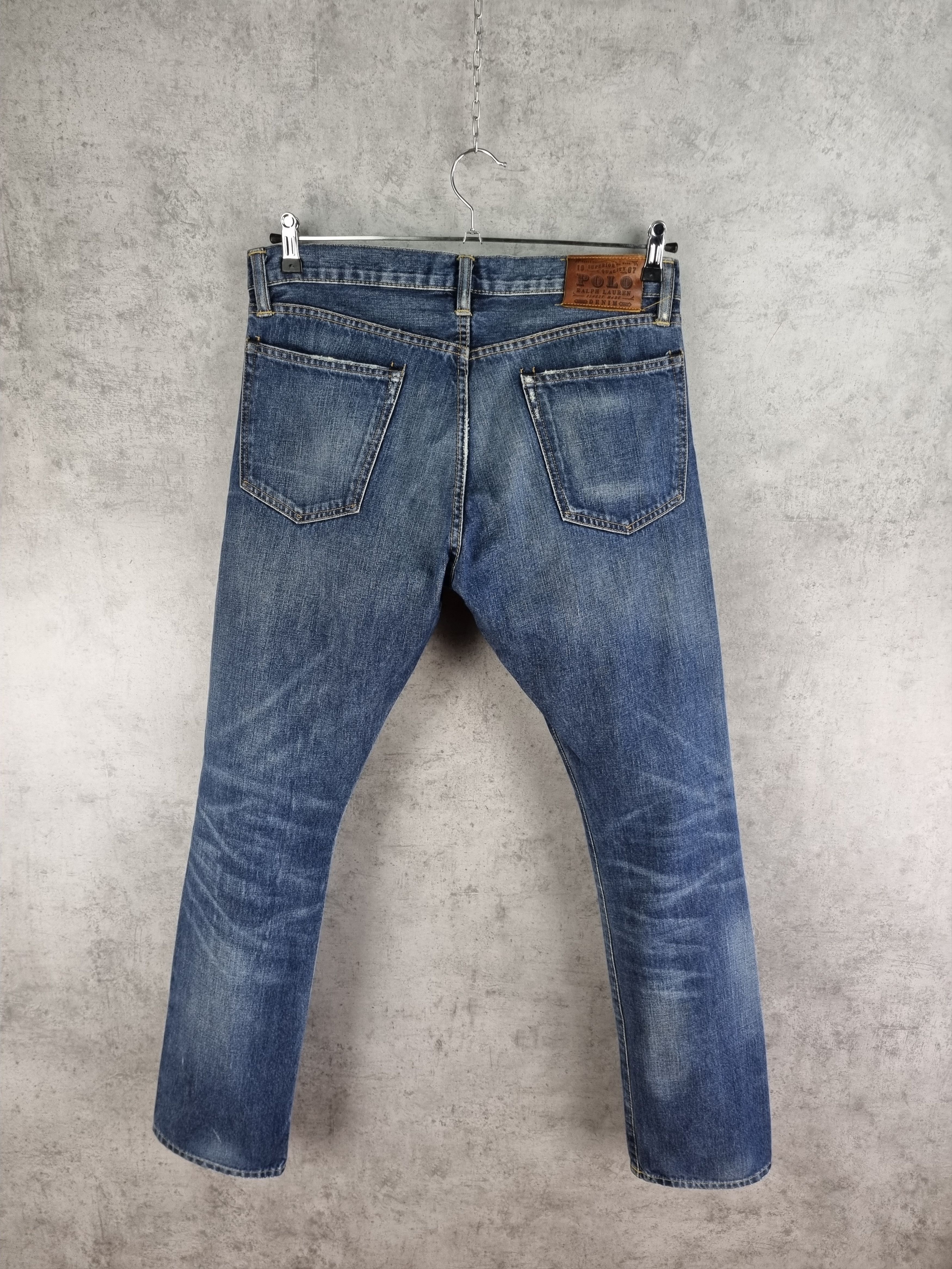 Polo Ralph Lauren × Ralph Lauren × Vintage Vintage Polo Ralph Lauren Denim Jeans Size US 32 / EU 48 - 2 Thumbnail