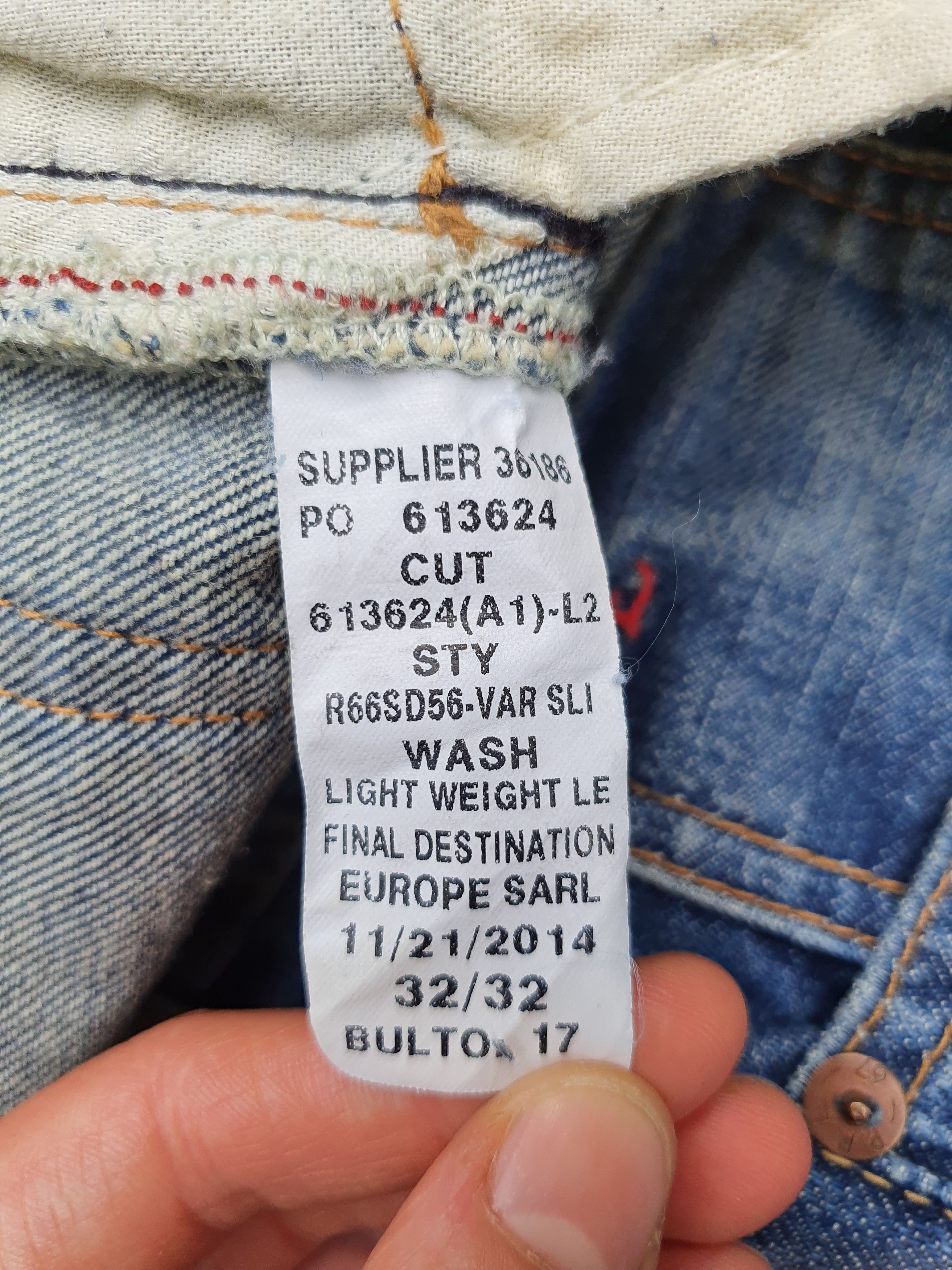 Polo Ralph Lauren × Ralph Lauren × Vintage Vintage Polo Ralph Lauren Denim Jeans Size US 32 / EU 48 - 9 Thumbnail