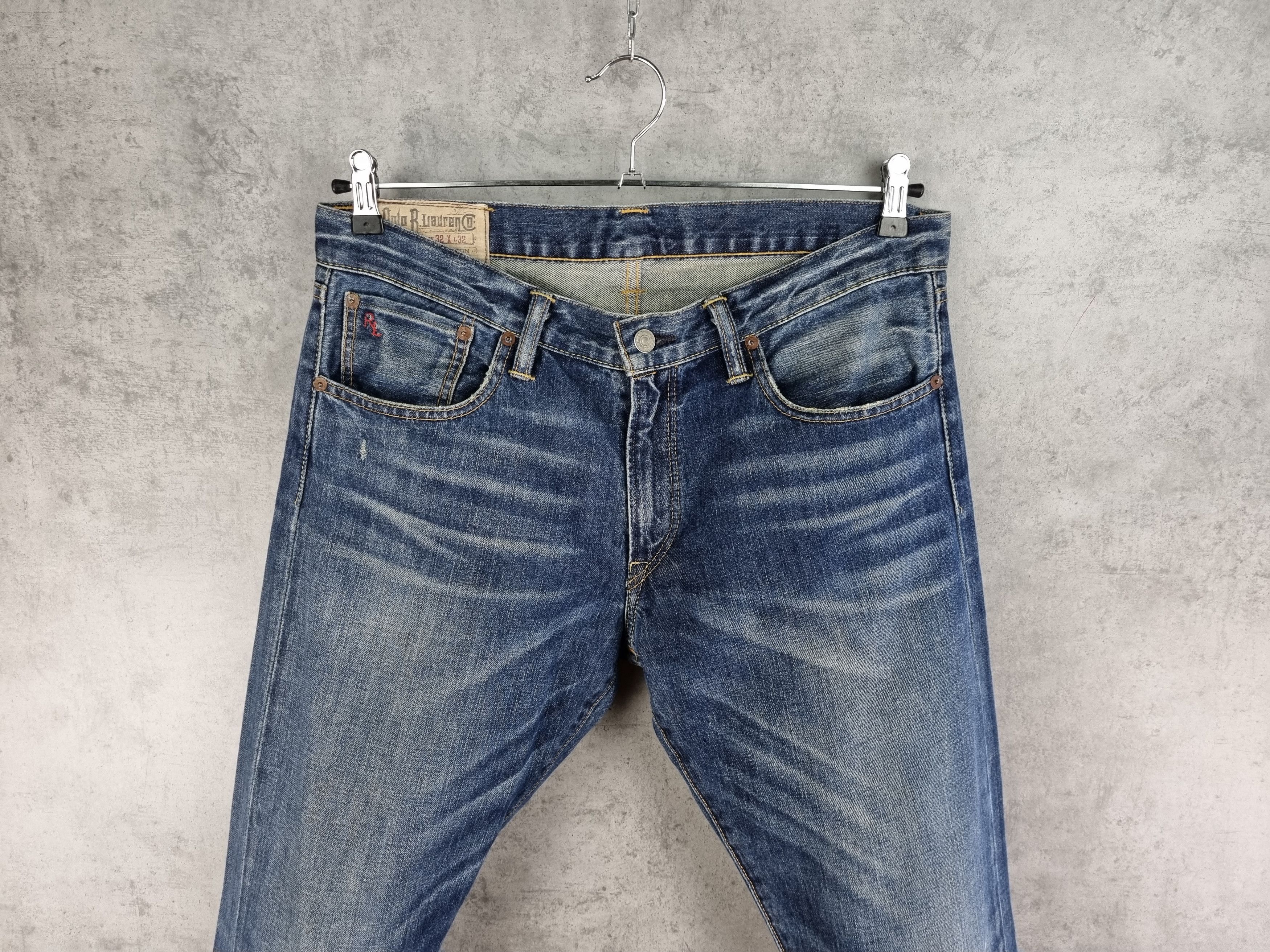 Polo Ralph Lauren × Ralph Lauren × Vintage Vintage Polo Ralph Lauren Denim Jeans Size US 32 / EU 48 - 3 Thumbnail