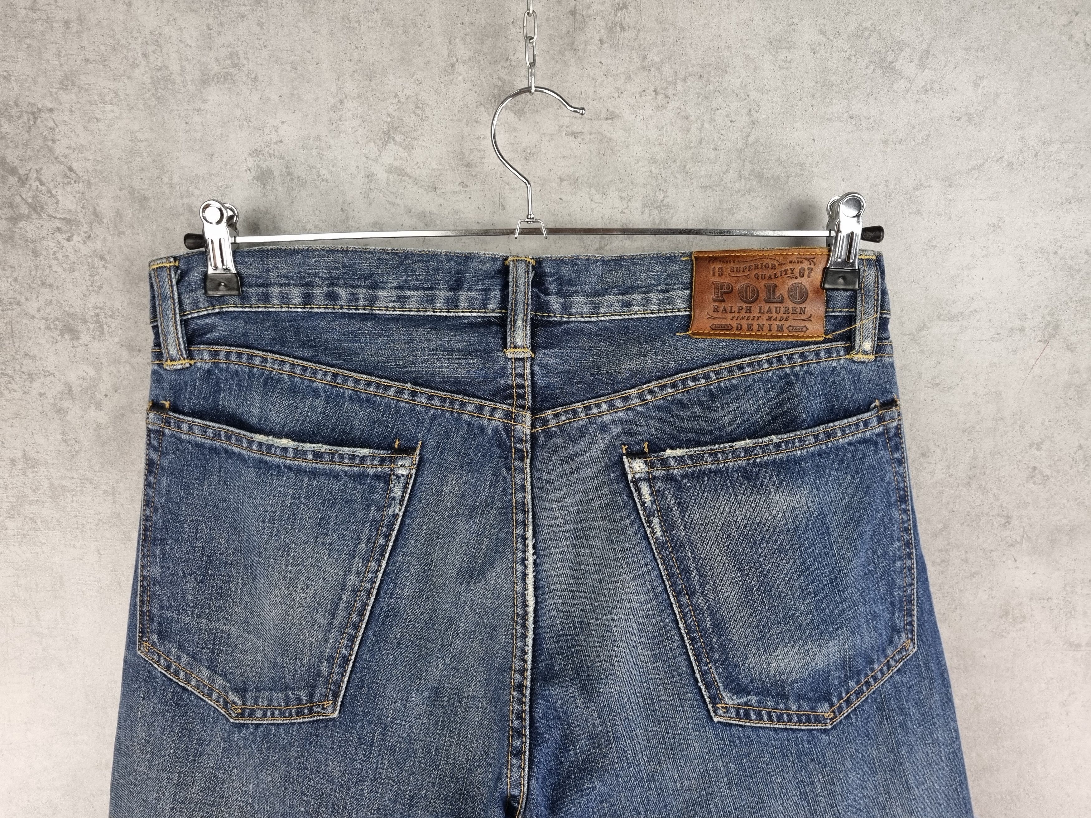 Polo Ralph Lauren × Ralph Lauren × Vintage Vintage Polo Ralph Lauren Denim Jeans Size US 32 / EU 48 - 5 Thumbnail