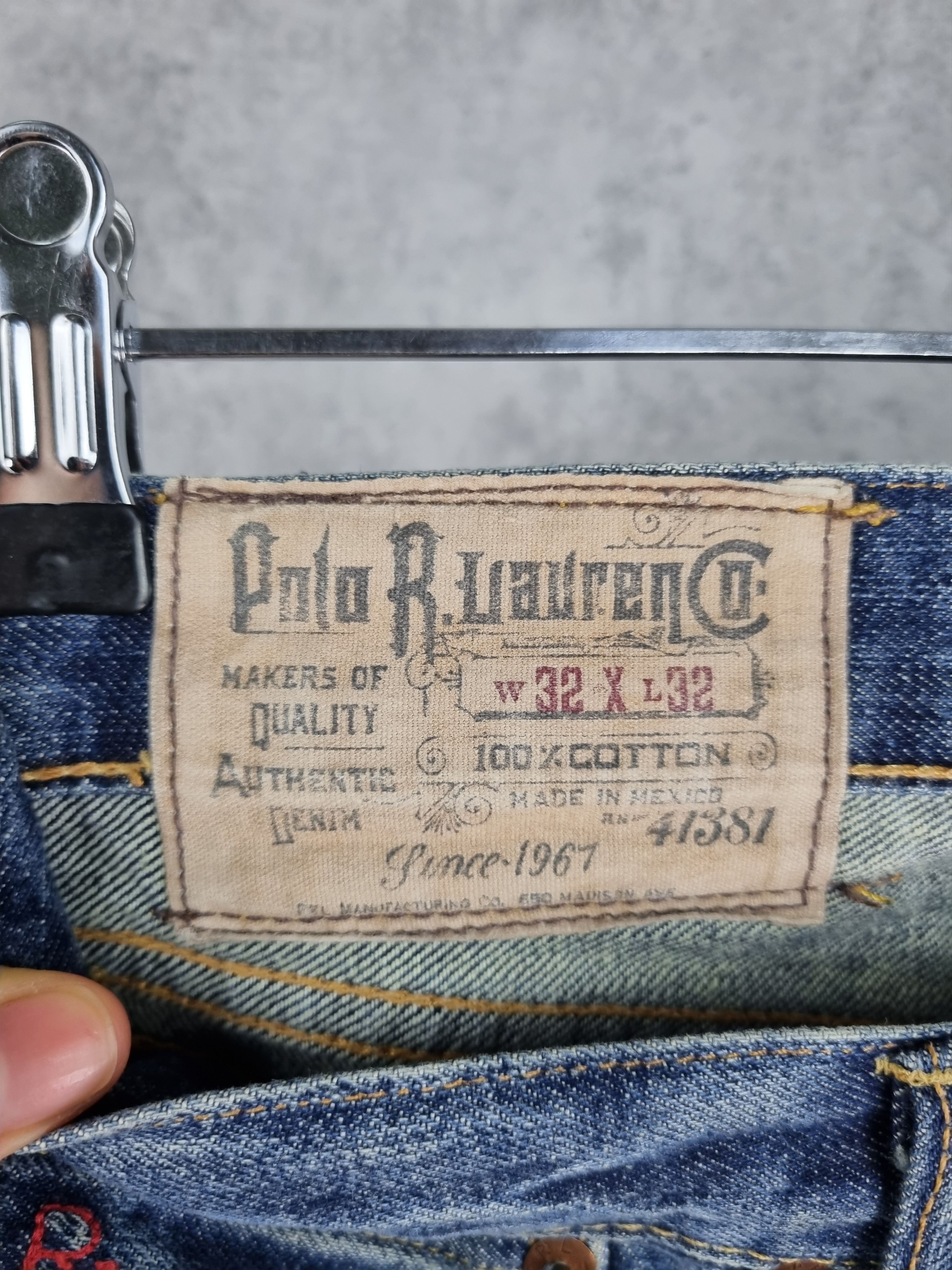 Polo Ralph Lauren × Ralph Lauren × Vintage Vintage Polo Ralph Lauren Denim Jeans Size US 32 / EU 48 - 7 Thumbnail