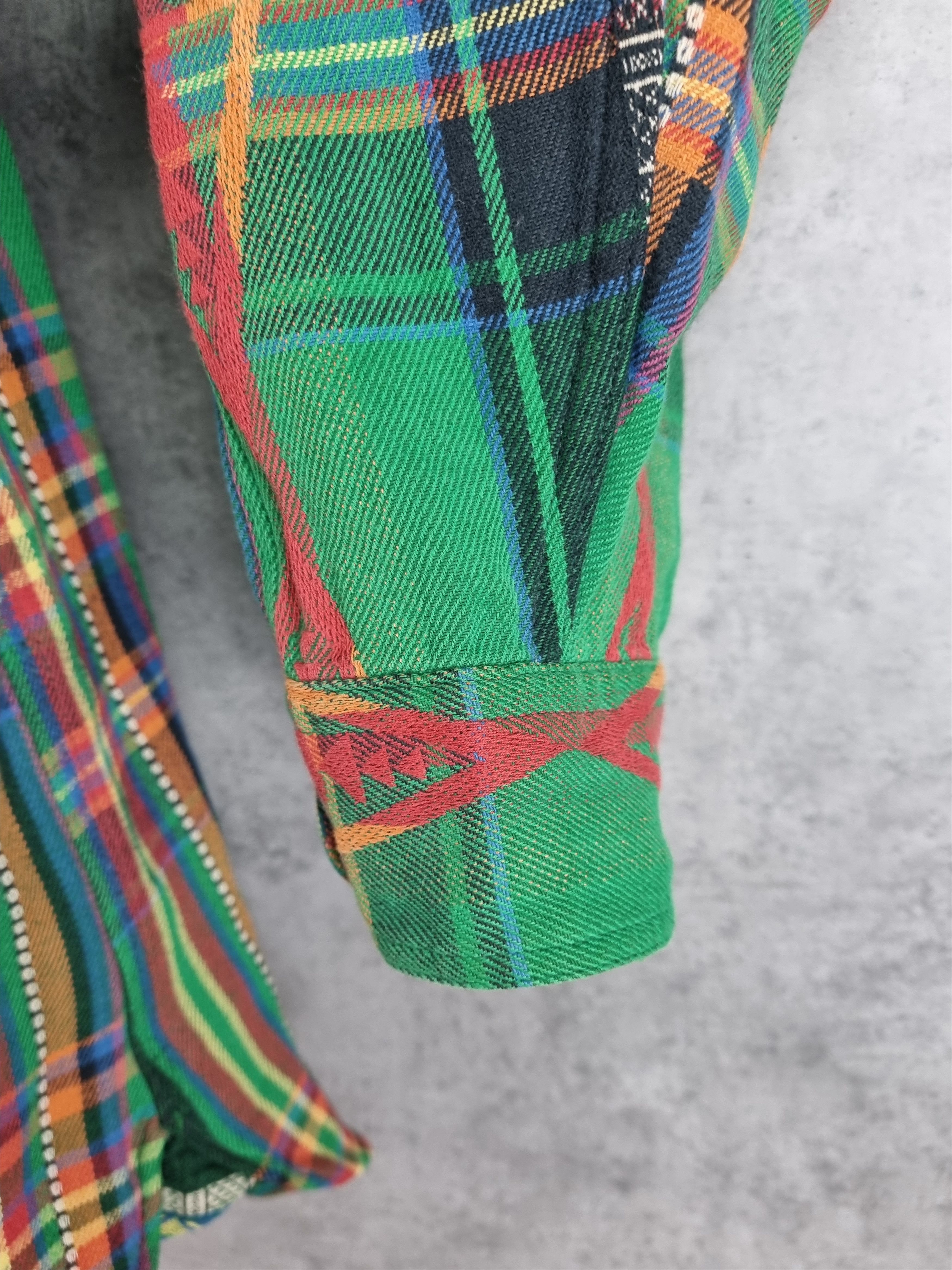 Flannel × Polo Ralph Lauren × Ralph Lauren Rare Design Polo Ralph Lauren Flannel Shirt Size US L / EU 52-54 / 3 - 10 Thumbnail