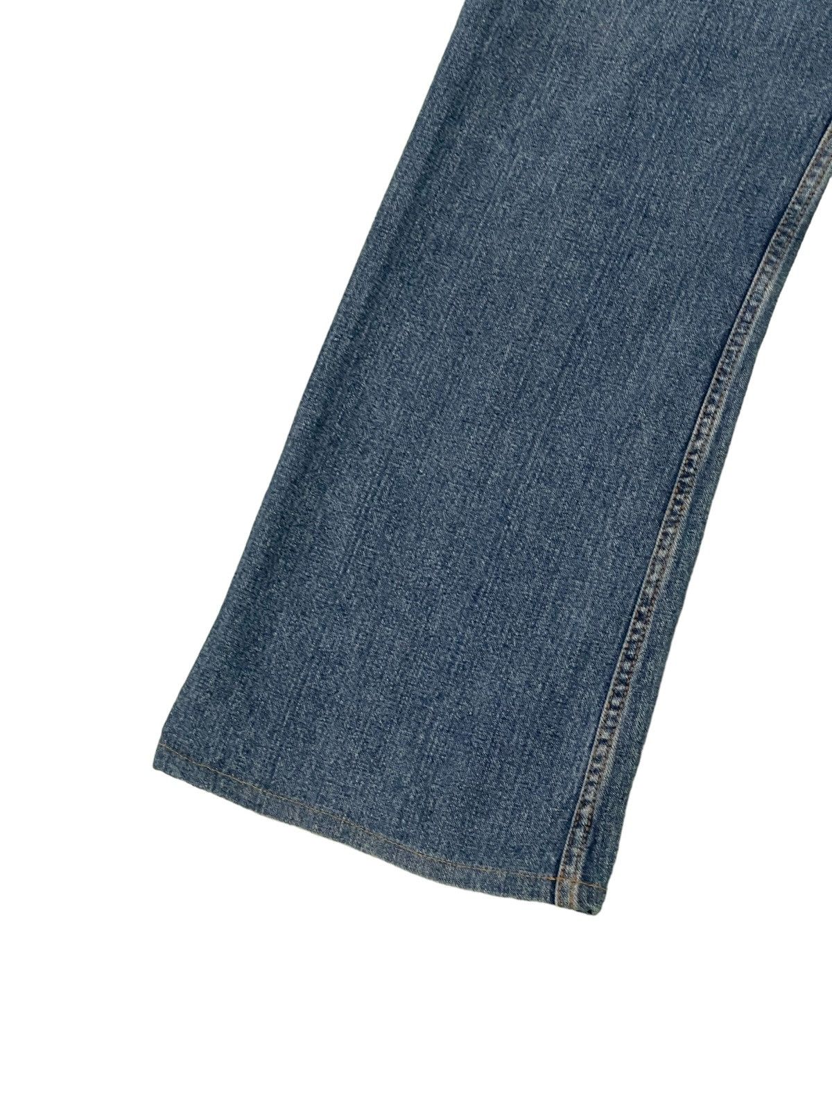 Japanese Brand Flare Jeans Nylaus Wide Leg Denim 3🟦0 Size US 33 - 16 Thumbnail
