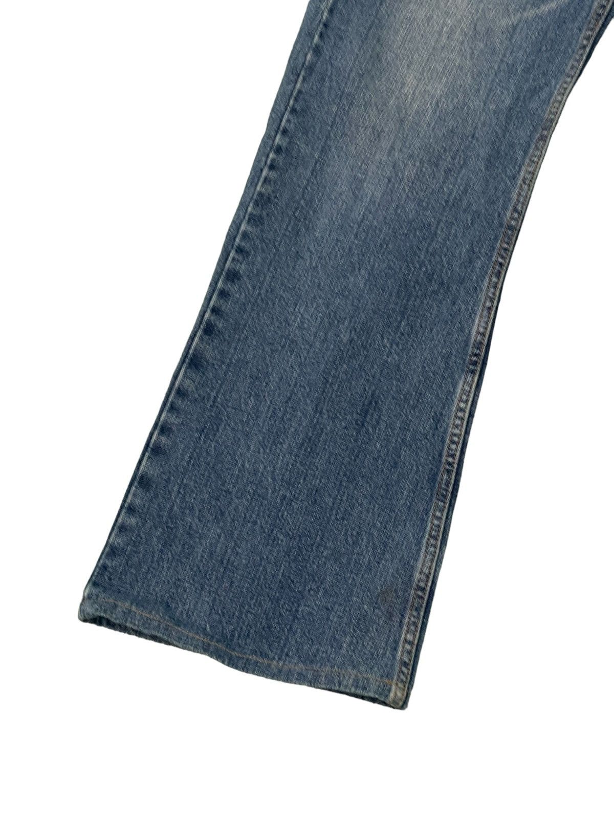 Japanese Brand Flare Jeans Nylaus Wide Leg Denim 3🟦0 Size US 33 - 5 Thumbnail