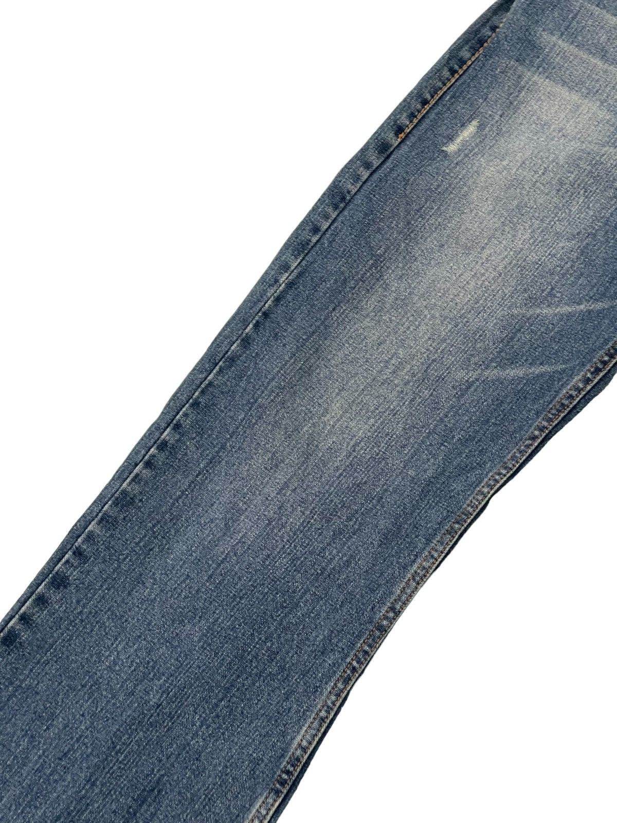 Japanese Brand Flare Jeans Nylaus Wide Leg Denim 3🟦0 Size US 33 - 6 Thumbnail