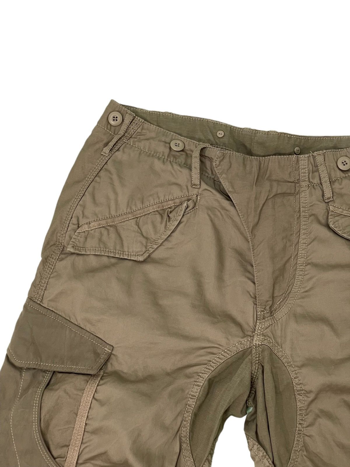 Japanese Brand Military Cargo Goa Japan Thin Two Tone Regular 1🟦1 Size US 33 - 7 Thumbnail