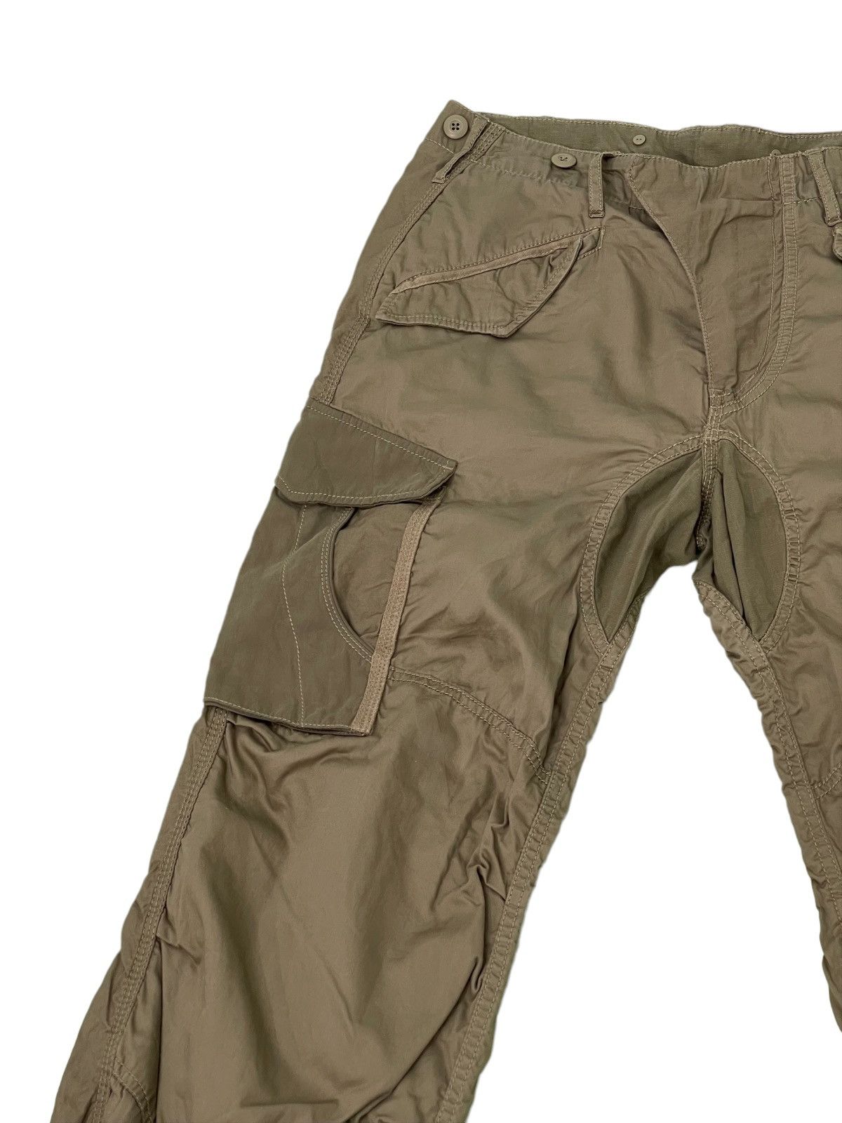 Japanese Brand Military Cargo Goa Japan Thin Two Tone Regular 1🟦1 Size US 33 - 5 Thumbnail
