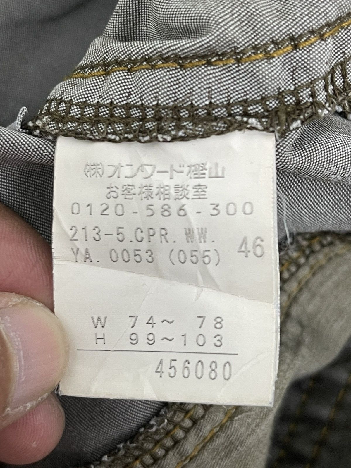 Japanese Brand Flare Jeans Japan Brand Vingt Trois Stretch Thin Pant 11🟦 Size US 33 - 11 Thumbnail