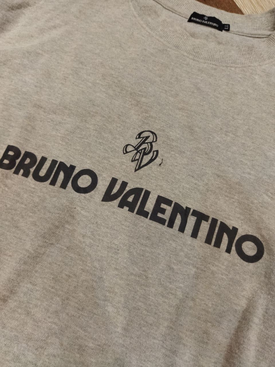 Japanese Brand Vintage Bruno Valentino Spell Out Crewneck Size US L / EU 52-54 / 3 - 3 Thumbnail