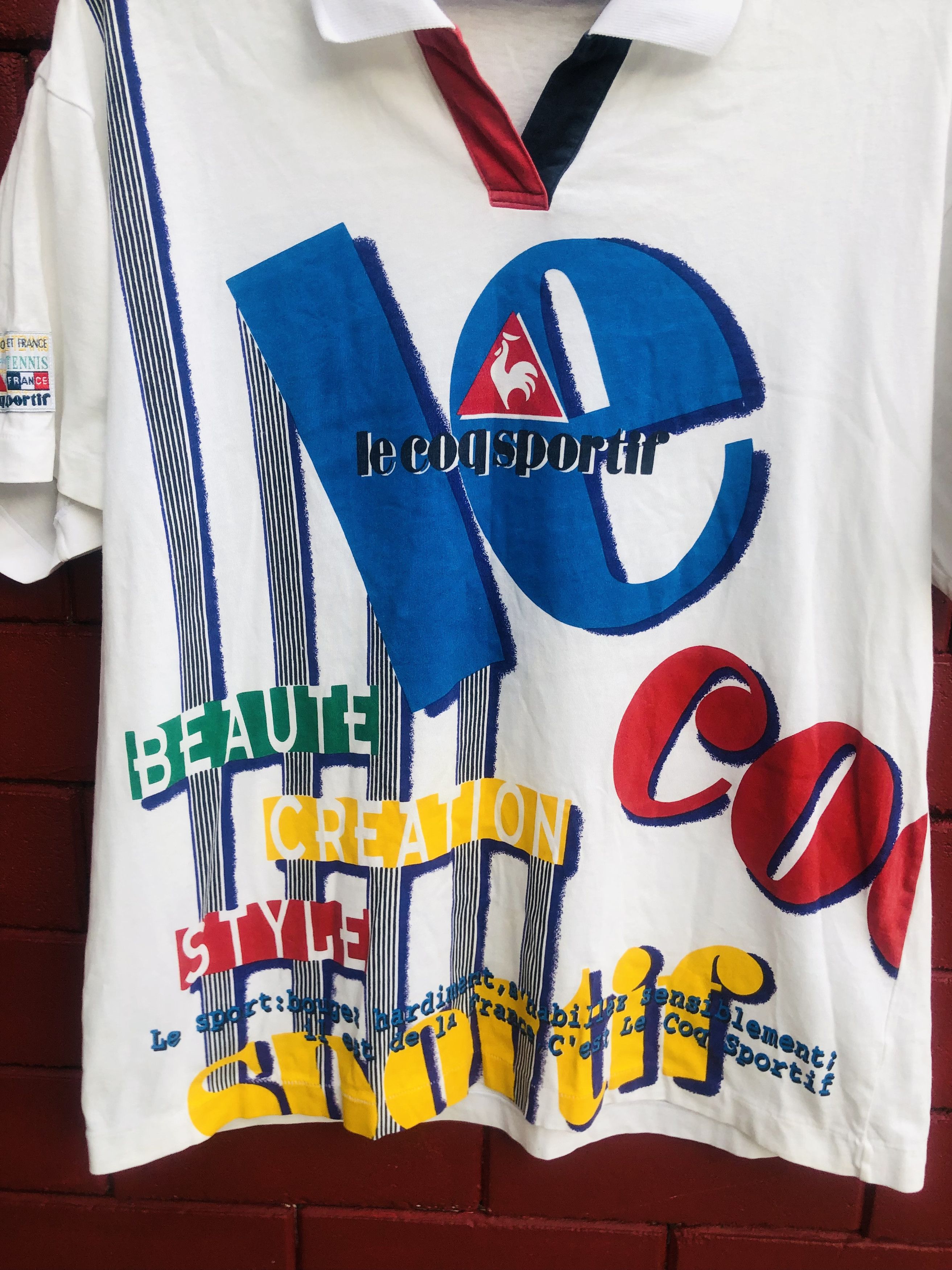 Japanese Brand × Vintage Vintage Le Coq Sportiv Designer Streetwear Fashion Style Size US M / EU 48-50 / 2 - 4 Thumbnail