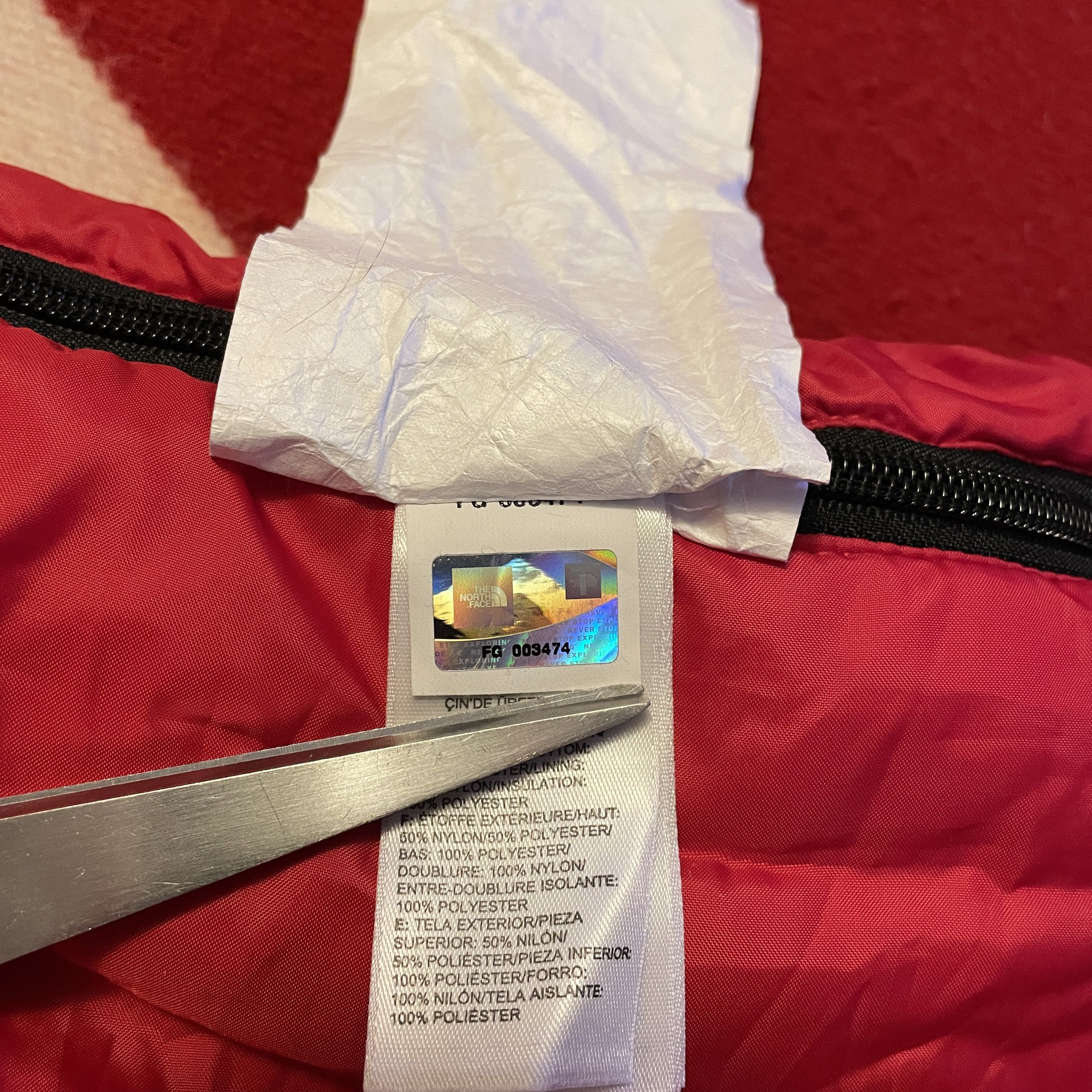 Supreme × The North Face Supreme x TNF - Dolomite Sleeping Bag 2011 Red RARE Size ONE SIZE - 16 Thumbnail