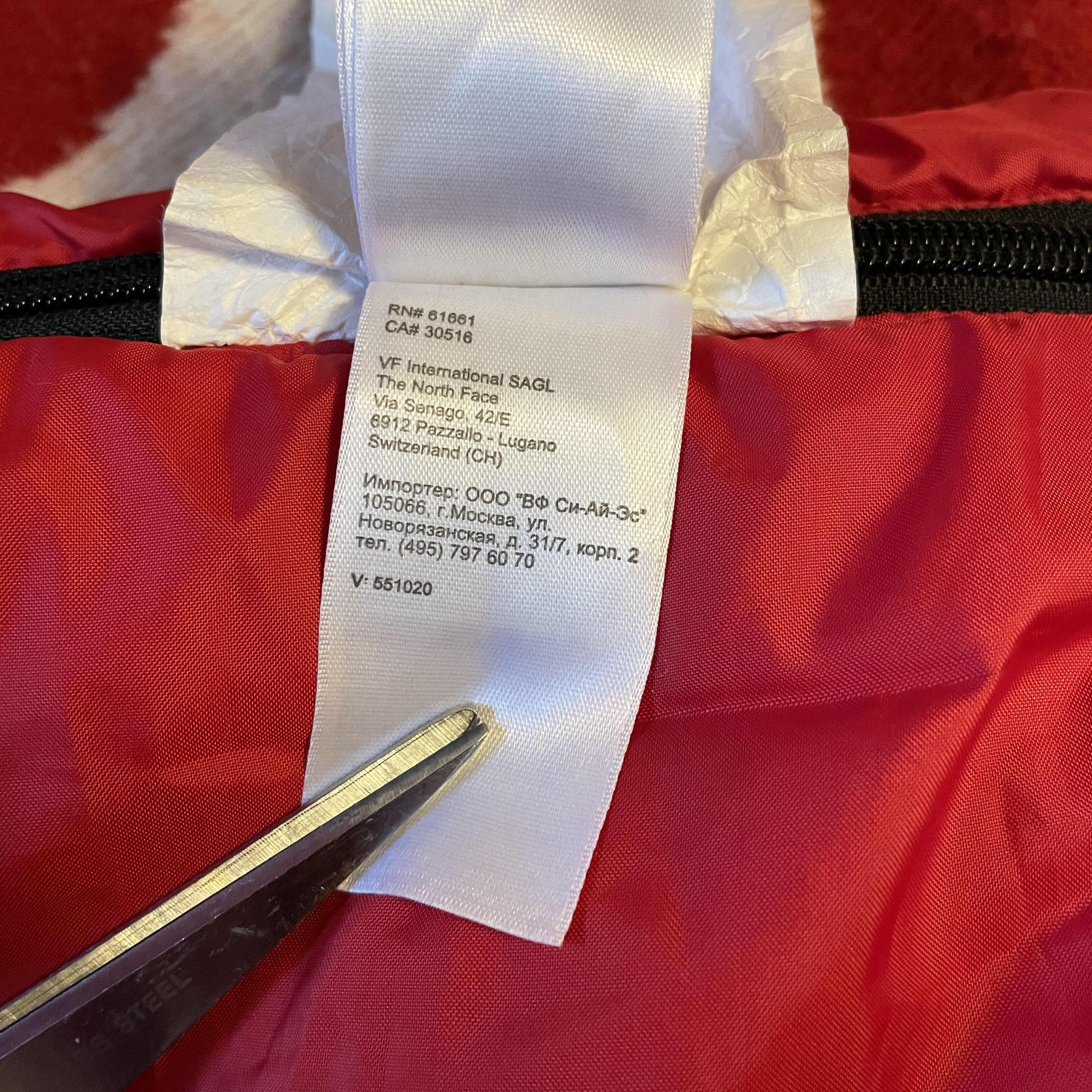 Supreme × The North Face Supreme x TNF - Dolomite Sleeping Bag 2011 Red RARE Size ONE SIZE - 23 Thumbnail