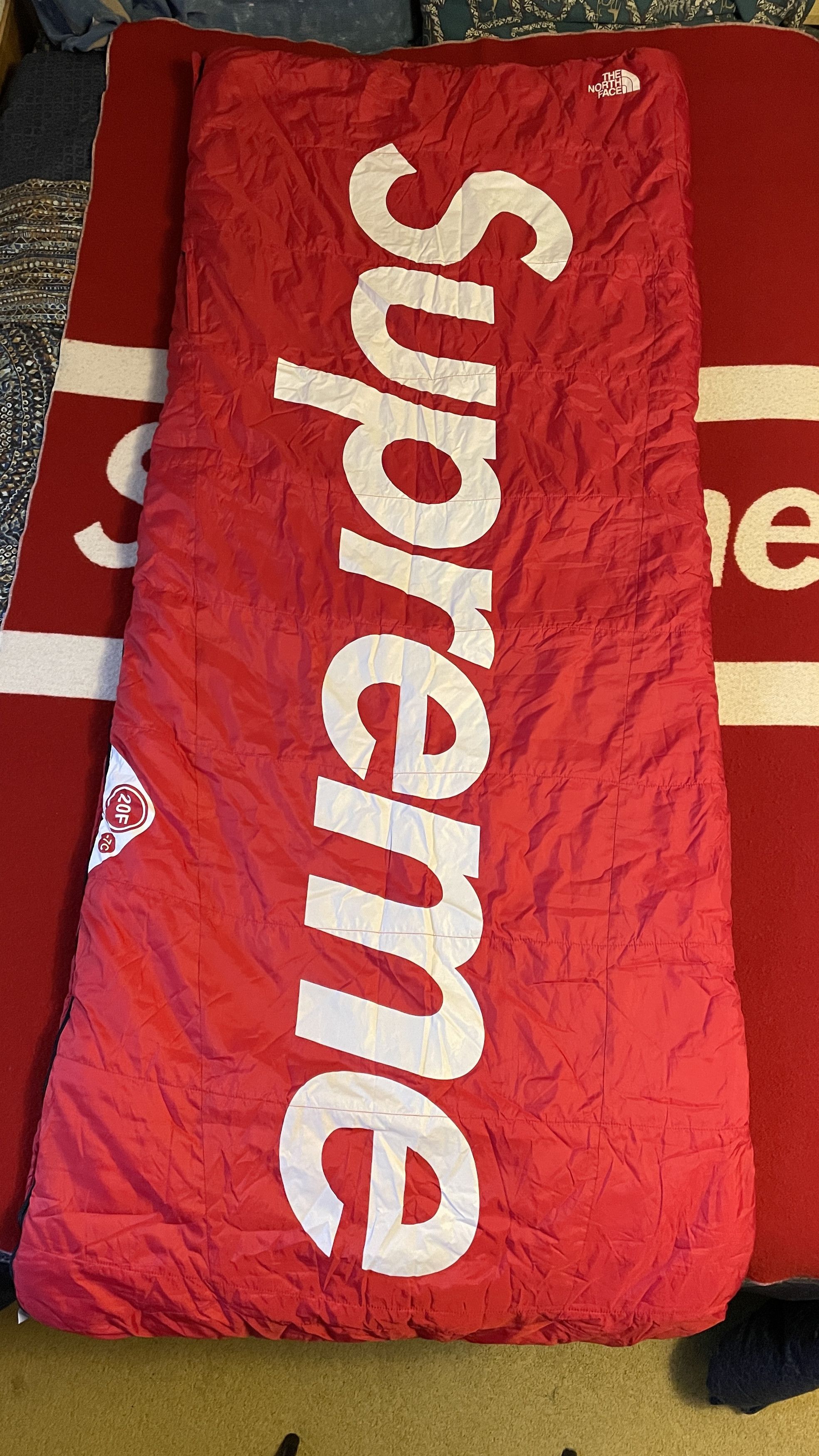 Supreme Supreme x TNF - Dolomite Sleeping Bag 2011 Red RARE | Grailed