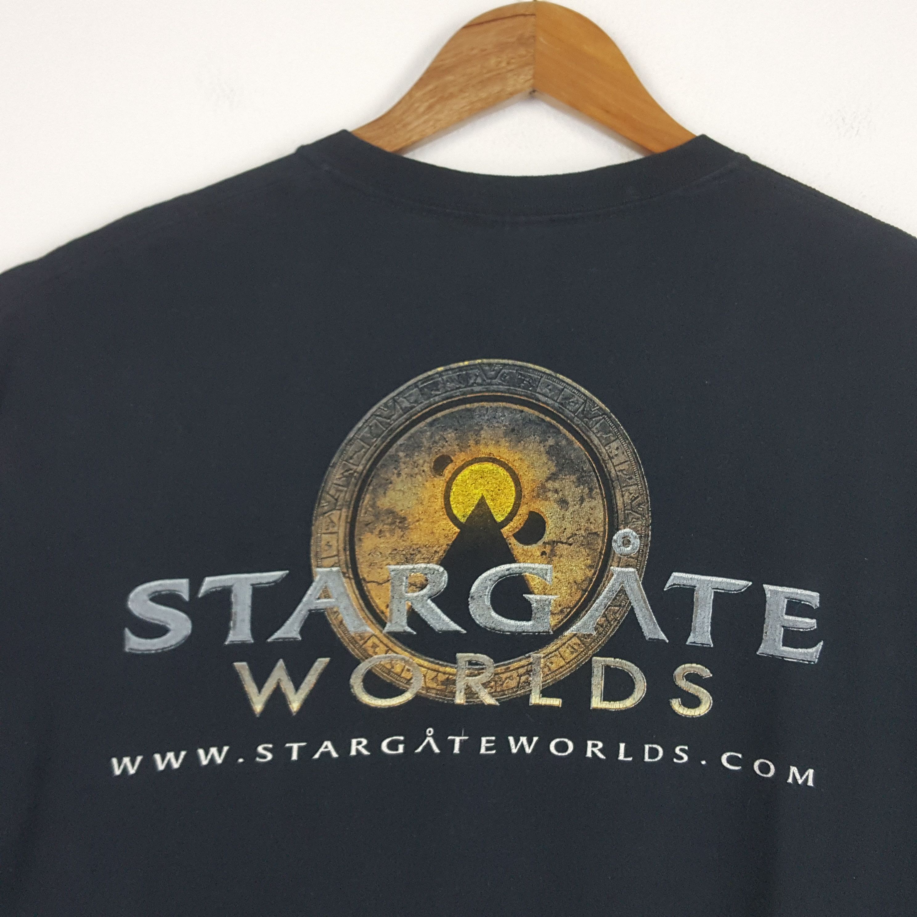Playstation × Vintage Vintage STARGATE WORLDS Online Game PlayStation Movie Tees Size US XL / EU 56 / 4 - 5 Thumbnail