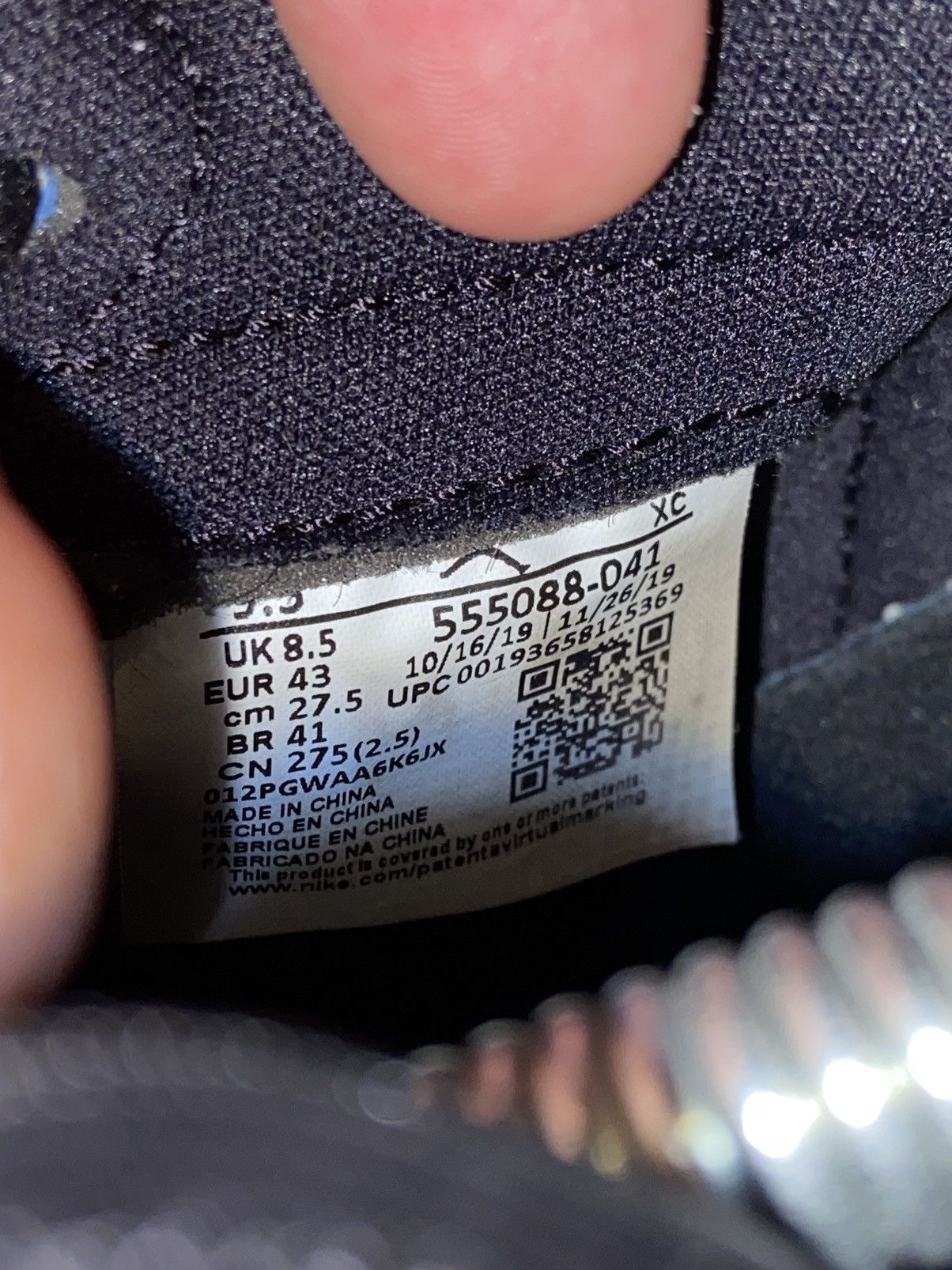 Jordan Brand × Nike Nike air Jordan 1 retro high og Royal toe size 9.5 Size US 9.5 / EU 42-43 - 9 Thumbnail