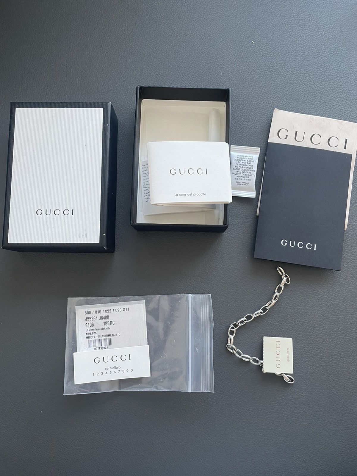 Gucci Rare Super Runway LimitedEdition Minimalist Silver Bracelet Size ONE SIZE - 11 Thumbnail