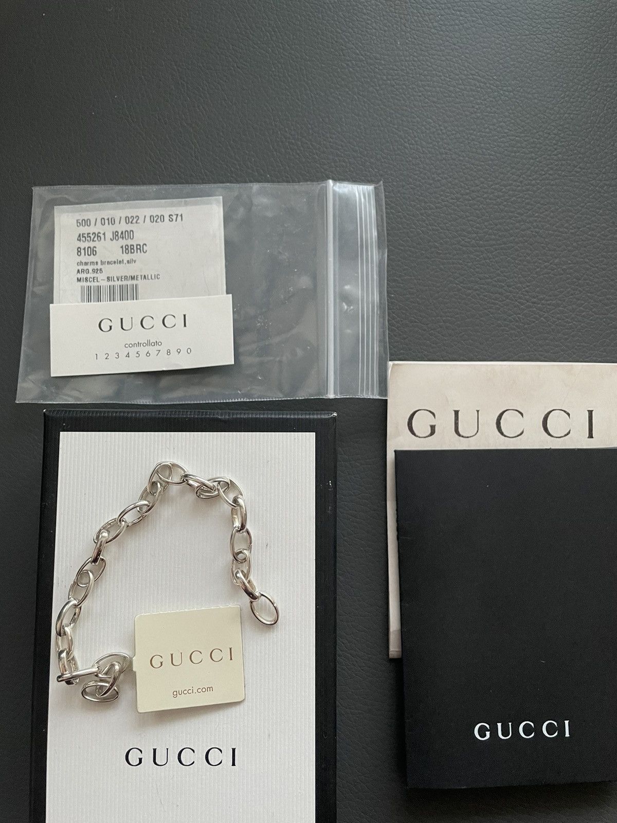 Gucci Rare Super Runway LimitedEdition Minimalist Silver Bracelet Size ONE SIZE - 19 Thumbnail