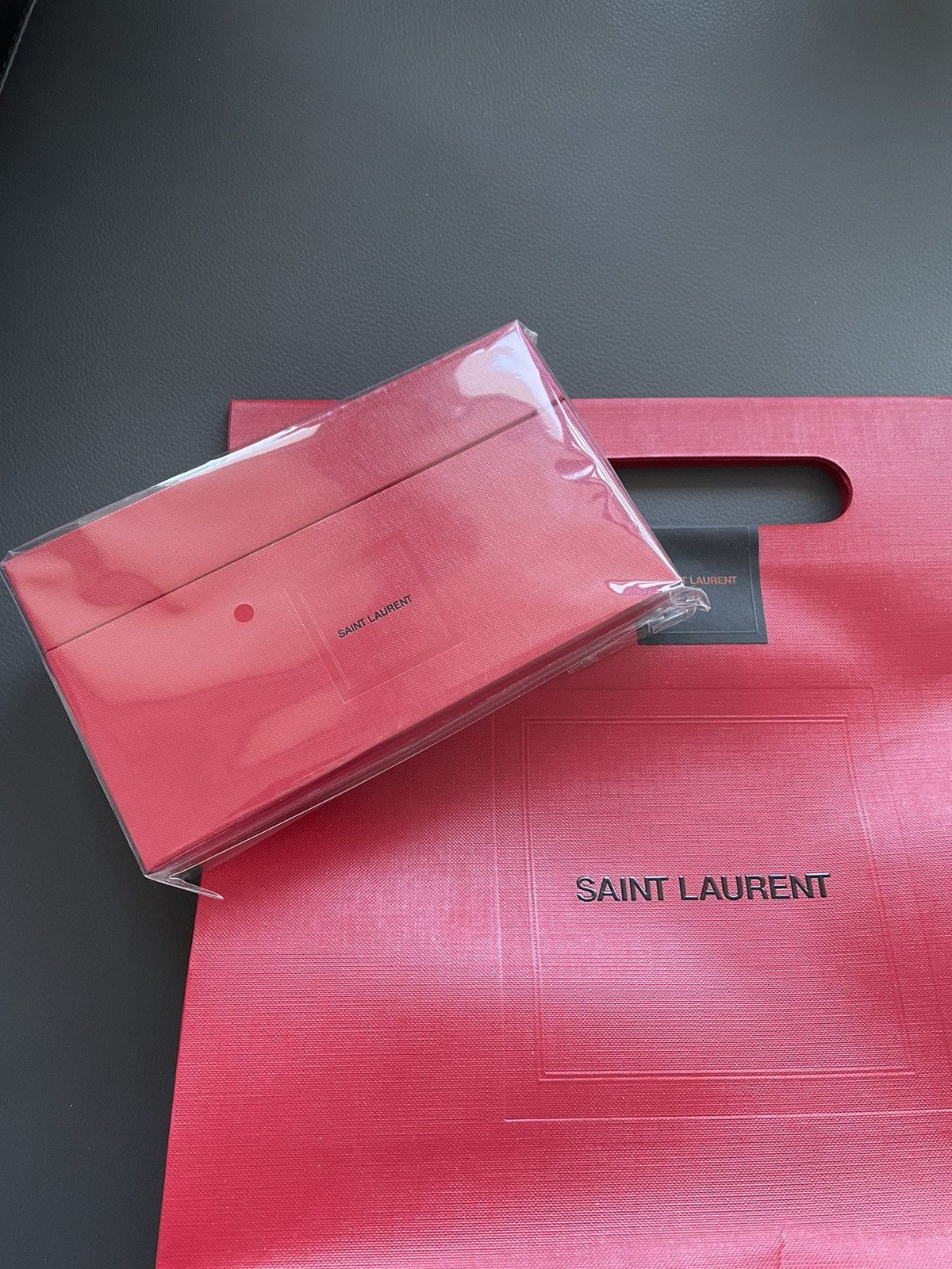 Hedi Slimane × Saint Laurent Paris × Yves Saint Laurent Super Rare Not-for-sale VIP Gift: Limited Edition Logo Set Size ONE SIZE - 7 Thumbnail