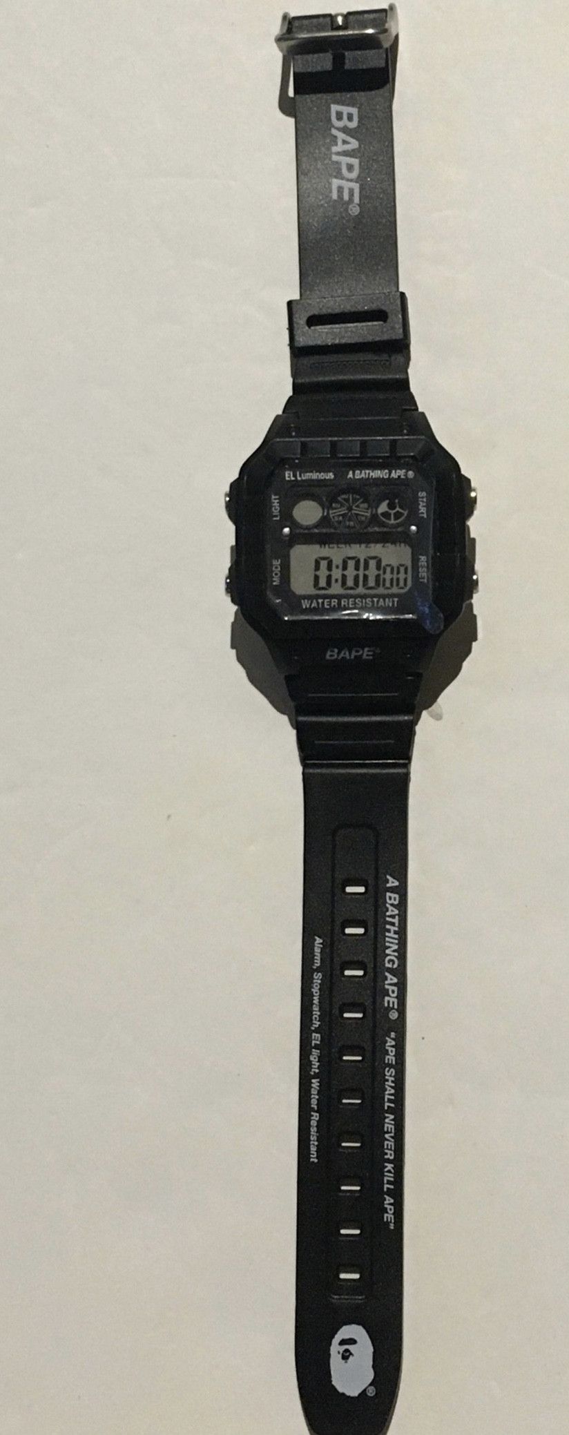 image of Bape Watch in Black, Men's