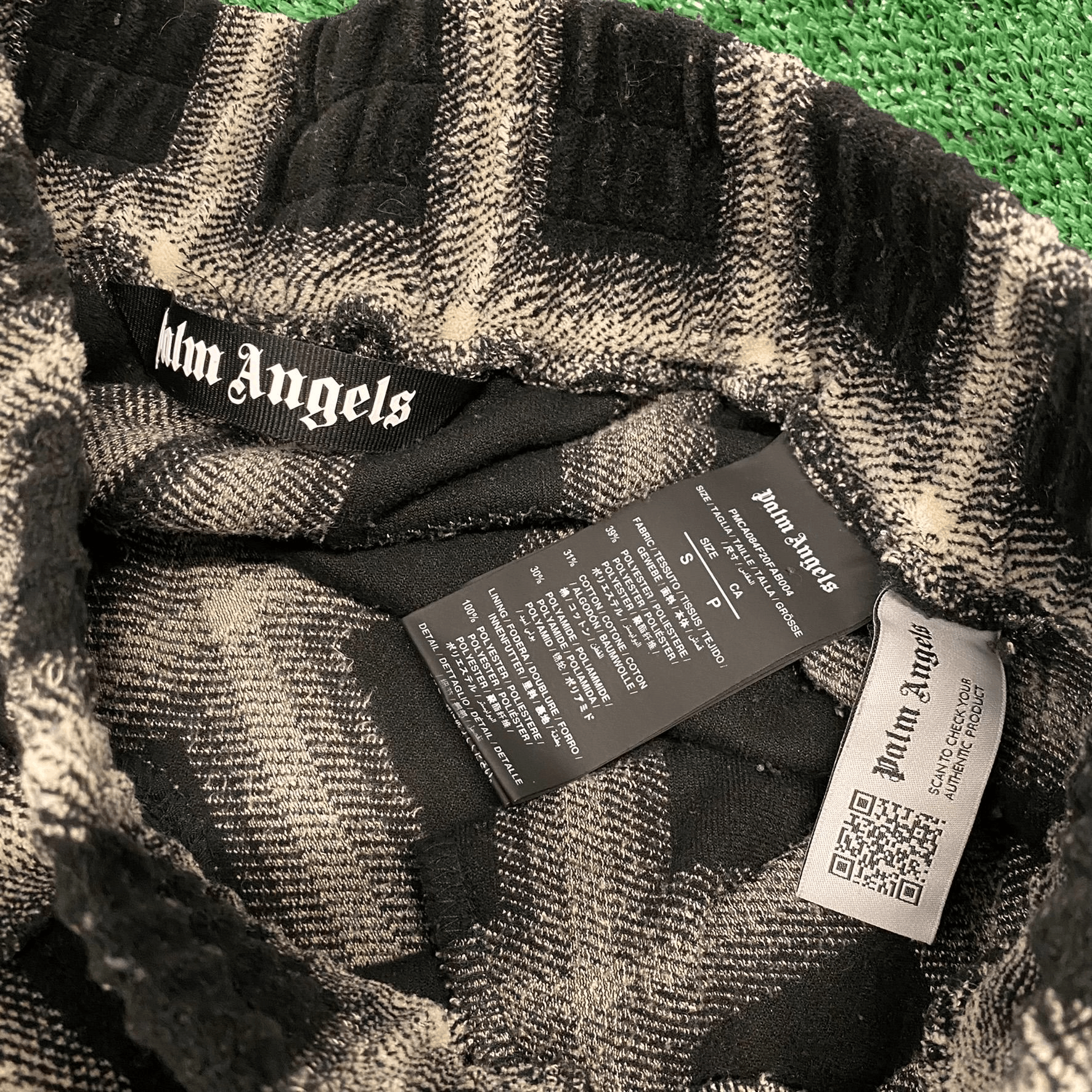 Palm Angels Palm Angels Plaid Sweatpants Size US 30 / EU 46 - 3 Thumbnail