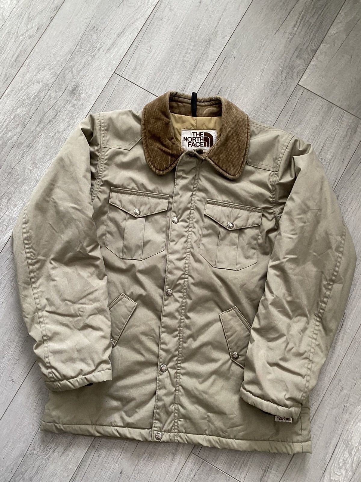 The North Face × Vintage Vintage 80’s The North Face Chore FullZip Jacket Made In USA Size US M / EU 48-50 / 2 - 2 Thumbnail