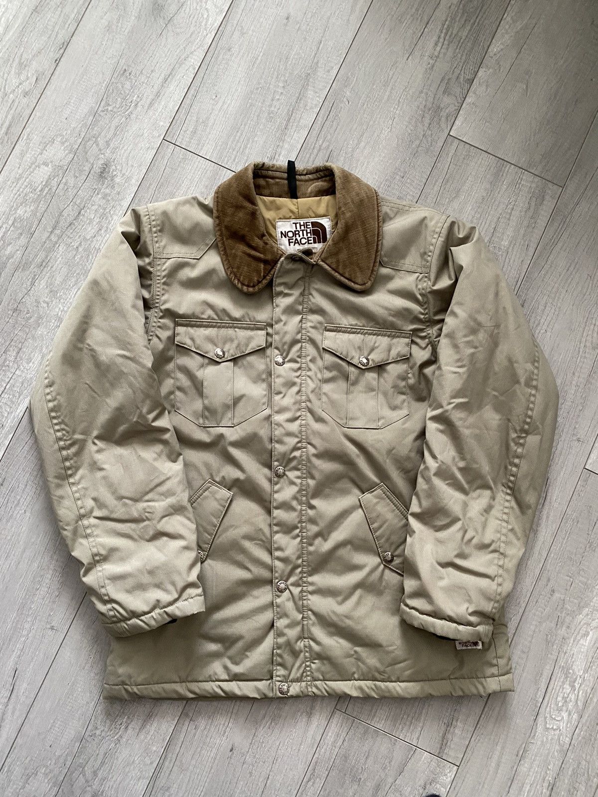 image of Vintage 80’S The North Face Chore Fullzip Jacket Made In Usa, Men's (Size Medium)