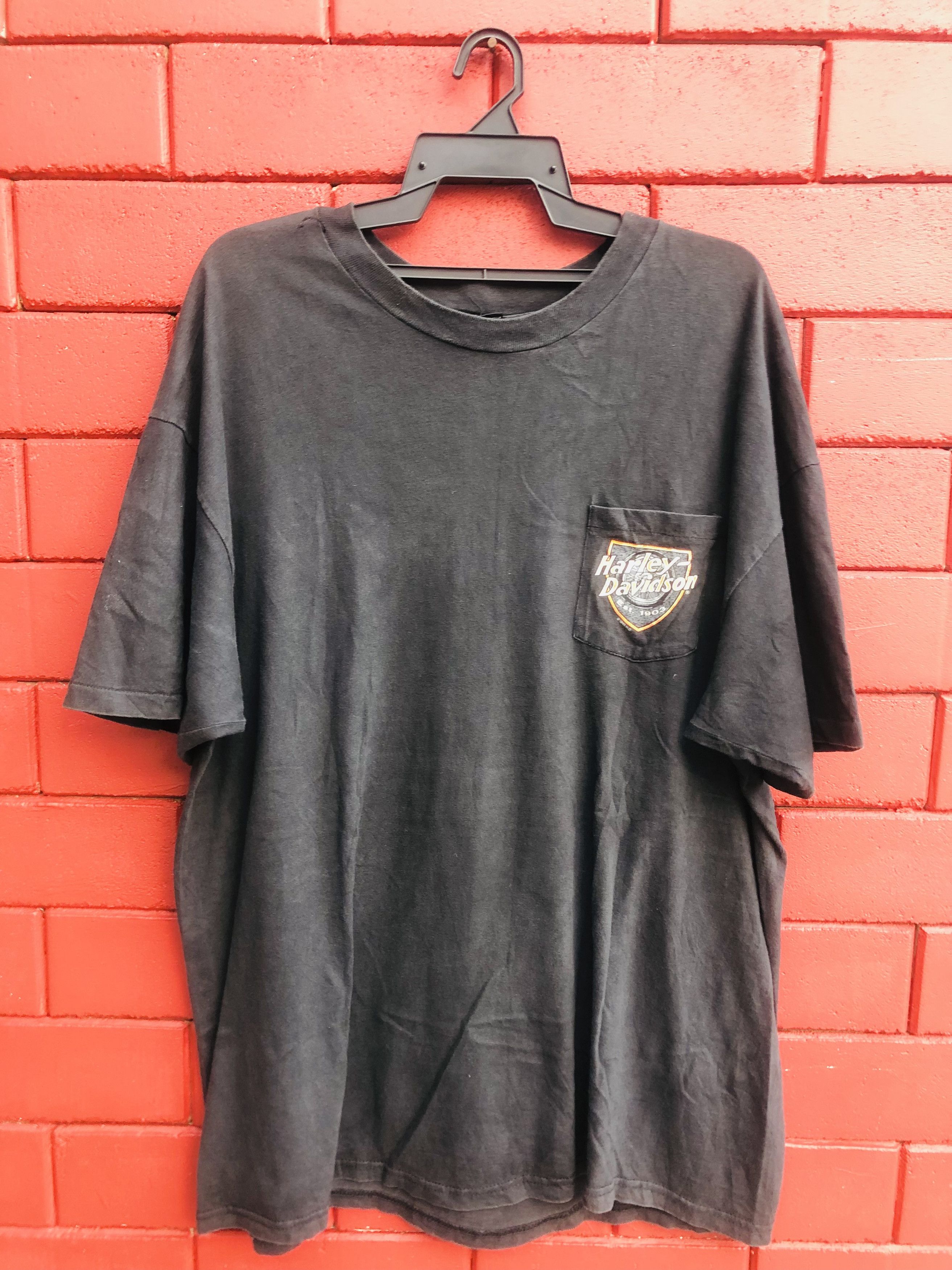 Harley Davidson × Vintage Vintage Harley Davidson Sport Center Duluth Minnesota Shi Size US XL / EU 56 / 4 - 2 Thumbnail