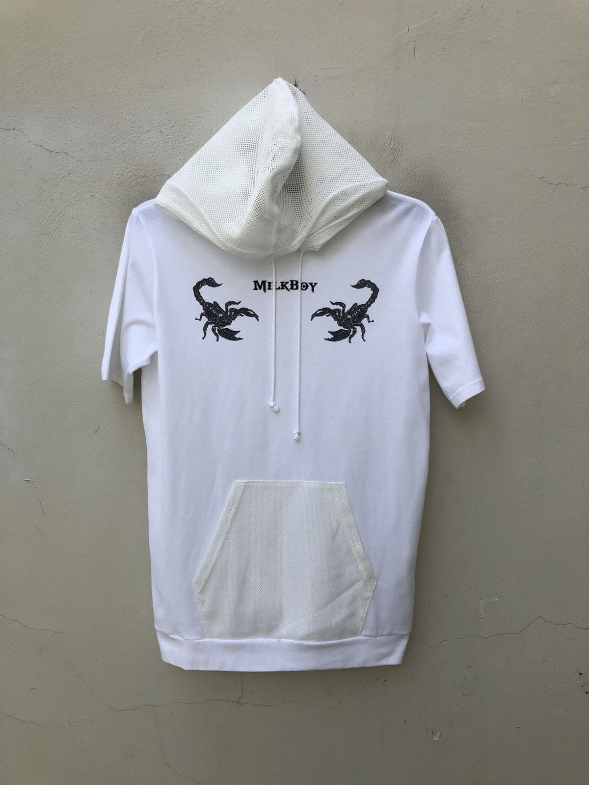 Japanese Brand × Vintage Vintage Milk Boy Japan Nett Hoodie Short Sleeve Shirt Size US M / EU 48-50 / 2 - 1 Thumbnail