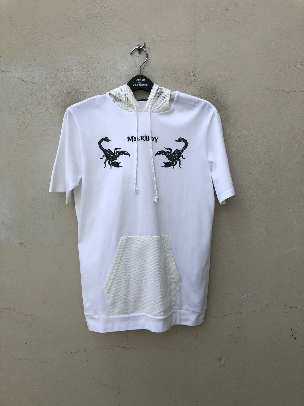 Japanese Brand × Vintage Vintage Milk Boy Japan Nett Hoodie Short Sleeve Shirt Size US M / EU 48-50 / 2 - 2 Thumbnail