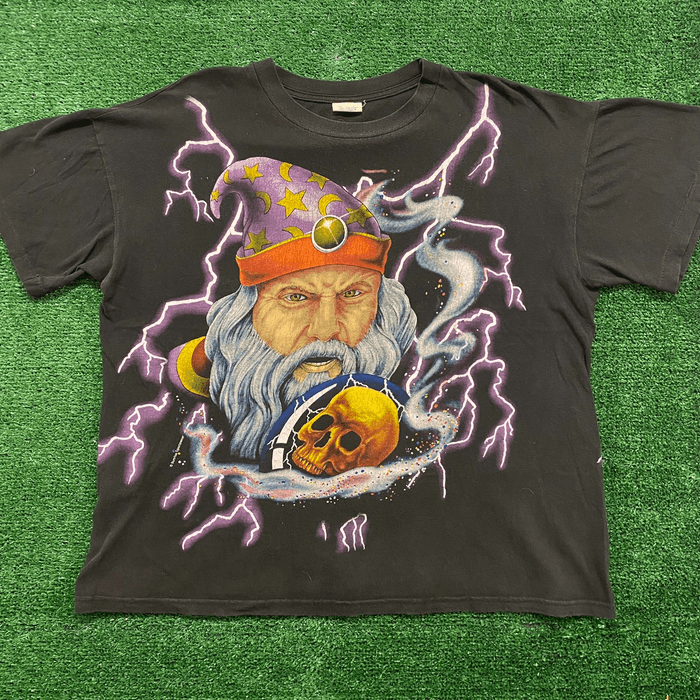 Vintage Crazy Vintage 90s American Thunder Merlin Wizard T-Shirt