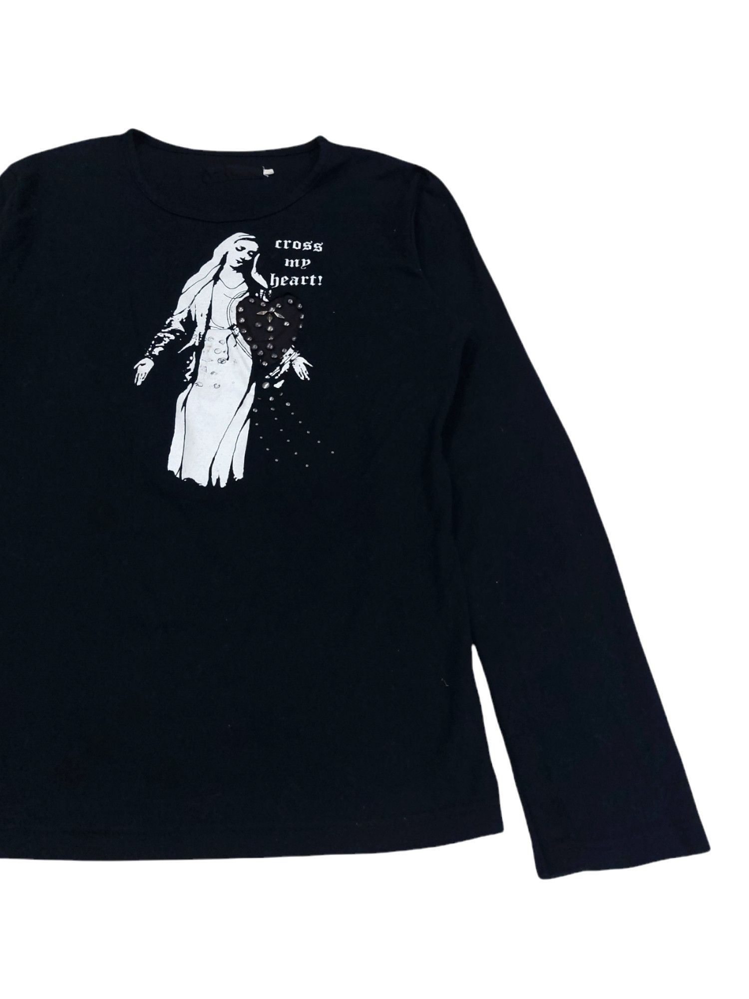 Japanese Brand × L7 Real Hip RARE! L7 REAL HIP JAPAN "CROSS MY HEART" PUNK STYLE Size US S / EU 44-46 / 1 - 2 Thumbnail