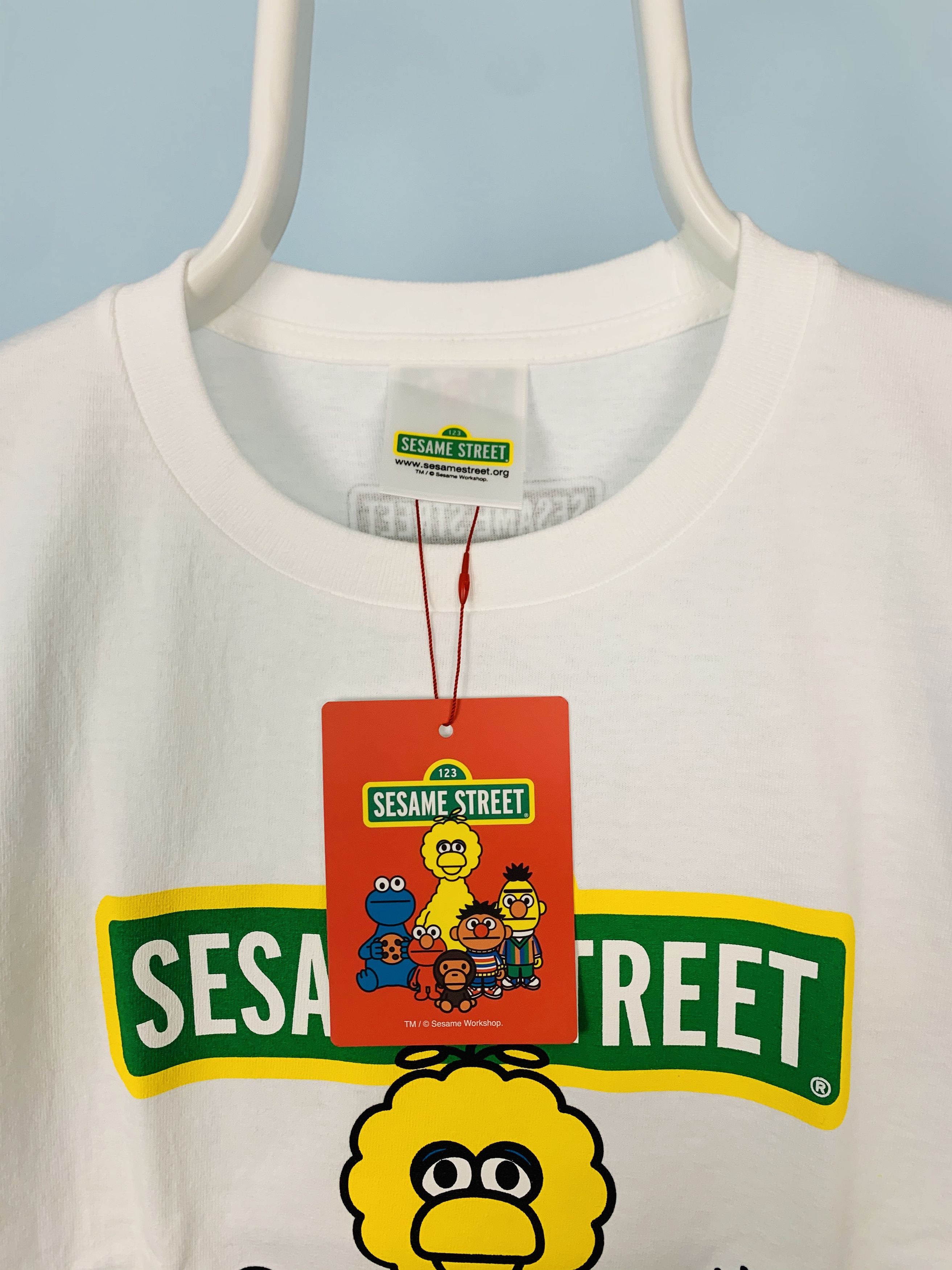 Bape Bape x Sesame Street Characters Tee Size US L / EU 52-54 / 3 - 5 Thumbnail