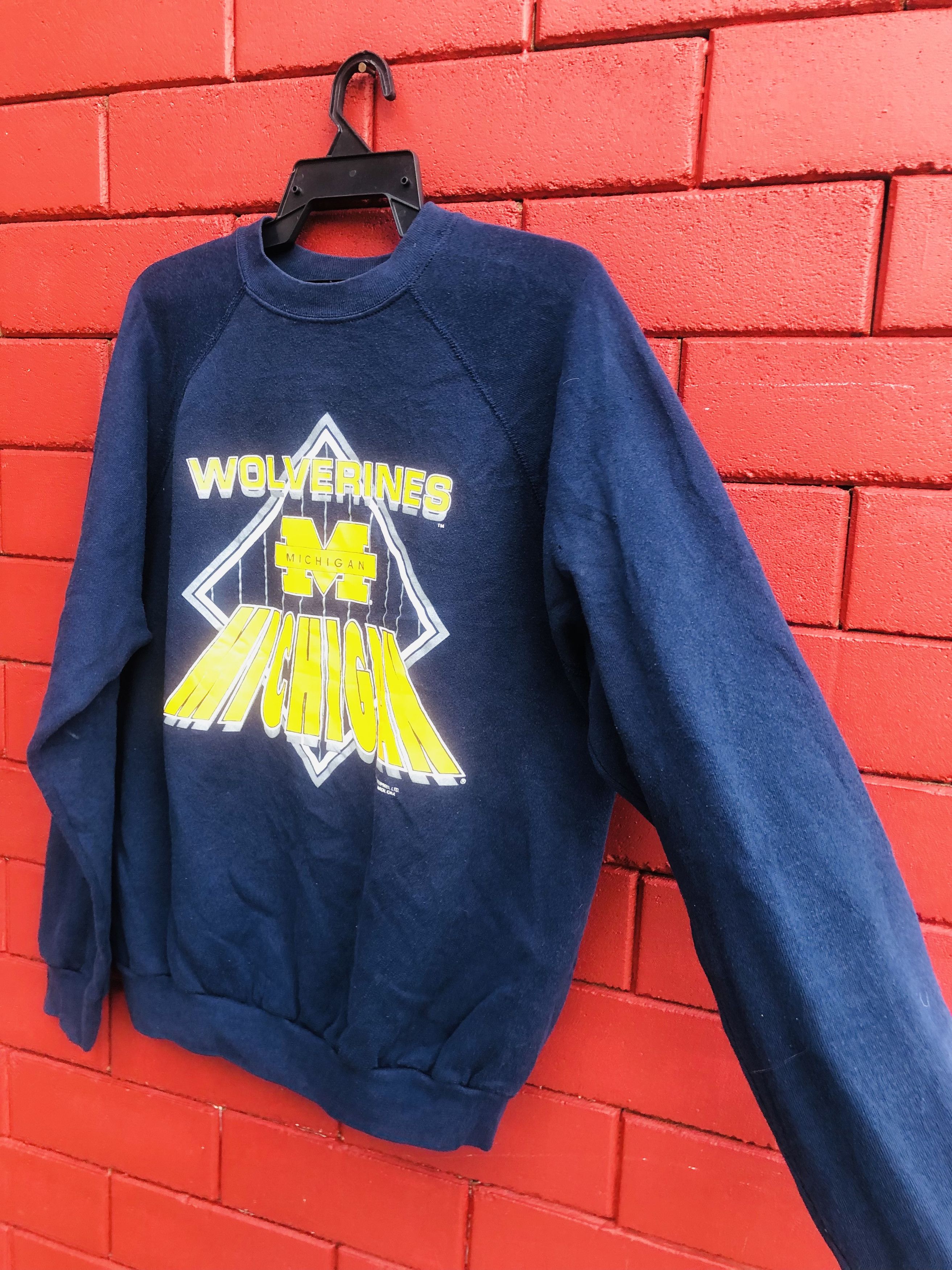 Japanese Brand × Vintage Vintage Wolverines Michigan Designer Streetwear Fashion Size US L / EU 52-54 / 3 - 6 Thumbnail