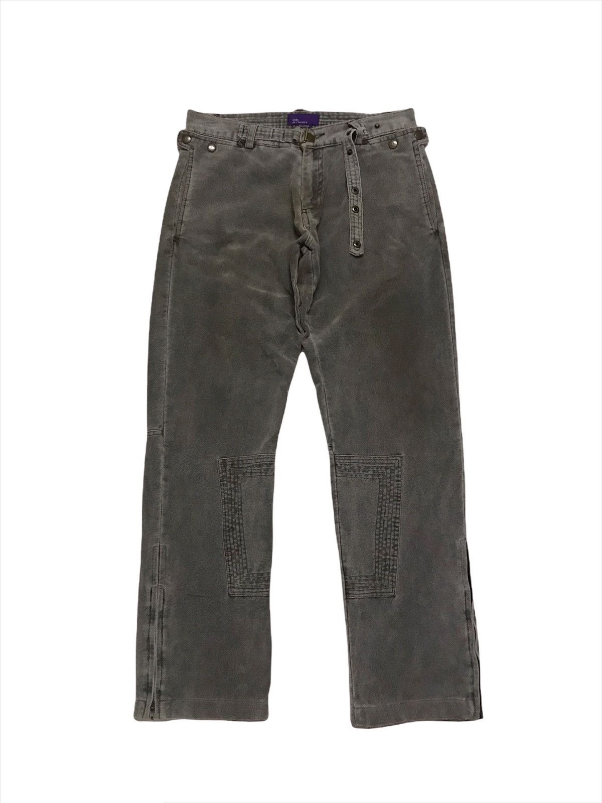 If Six Was Nine × Japanese Brand × Zara Vtg Japanese Zara Street wear Zip Pant Size US 31 - 1 Thumbnail