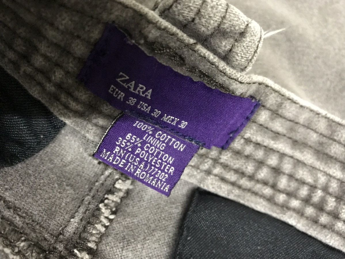 If Six Was Nine × Japanese Brand × Zara Vtg Japanese Zara Street wear Zip Pant Size US 31 - 10 Thumbnail