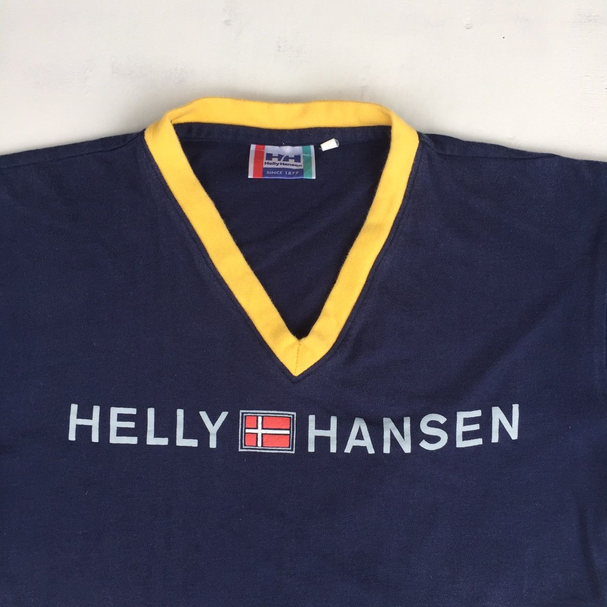 Helly Hansen × Vintage Helly Hansen Spell out Ringer T-shirts Size US M / EU 48-50 / 2 - 4 Thumbnail