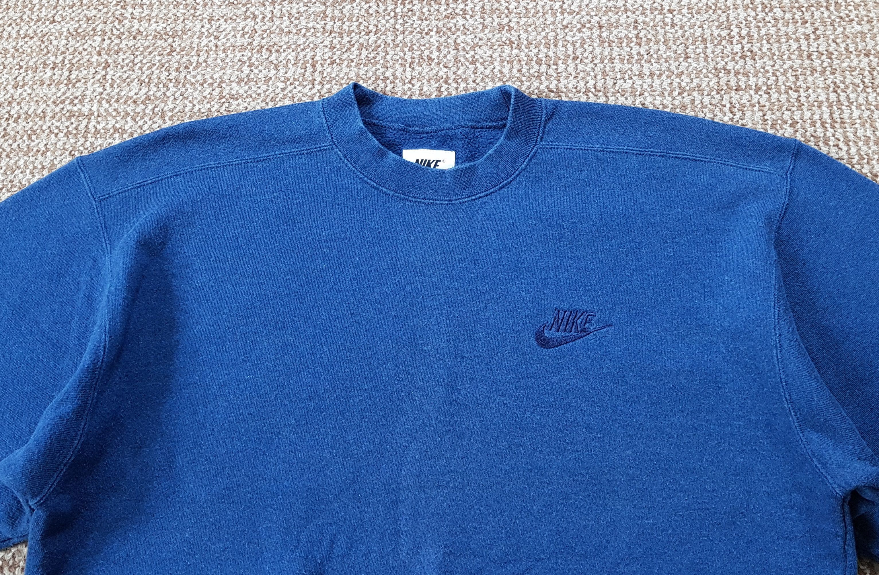 Nike Nike Y2K Vintage Sweatshirt Crewneck Swoosh size M Size US M / EU 48-50 / 2 - 4 Thumbnail