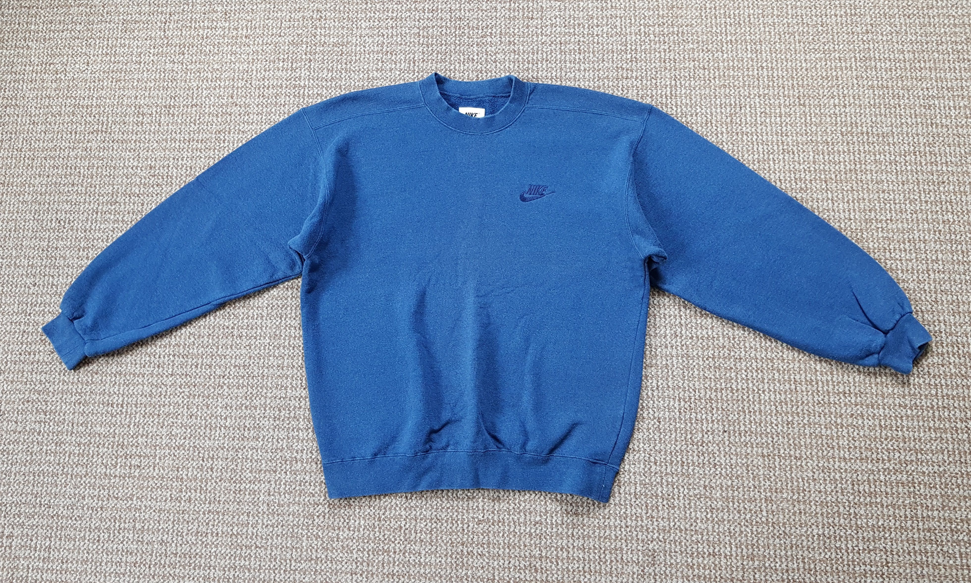 Nike Nike Y2K Vintage Sweatshirt Crewneck Swoosh size M Size US M / EU 48-50 / 2 - 2 Thumbnail