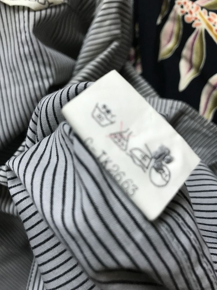 Japanese Brand Vintage MILK BOY Baggy Wide striped Button Shirt Size US XL / EU 56 / 4 - 11 Thumbnail