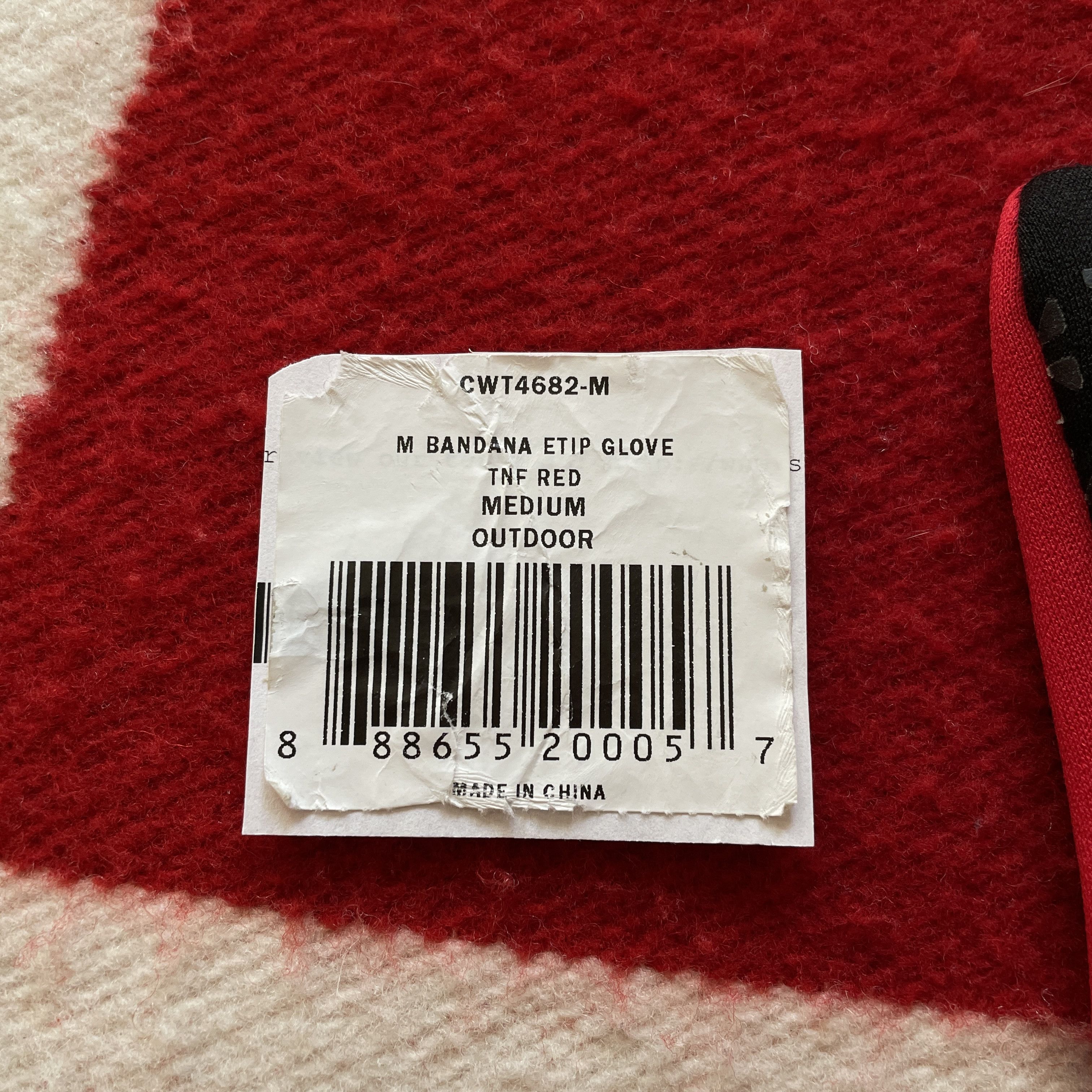Supreme × The North Face Supreme x TNF - E-TIP Bandana Gloves F/W14 2014 Size ONE SIZE - 7 Thumbnail