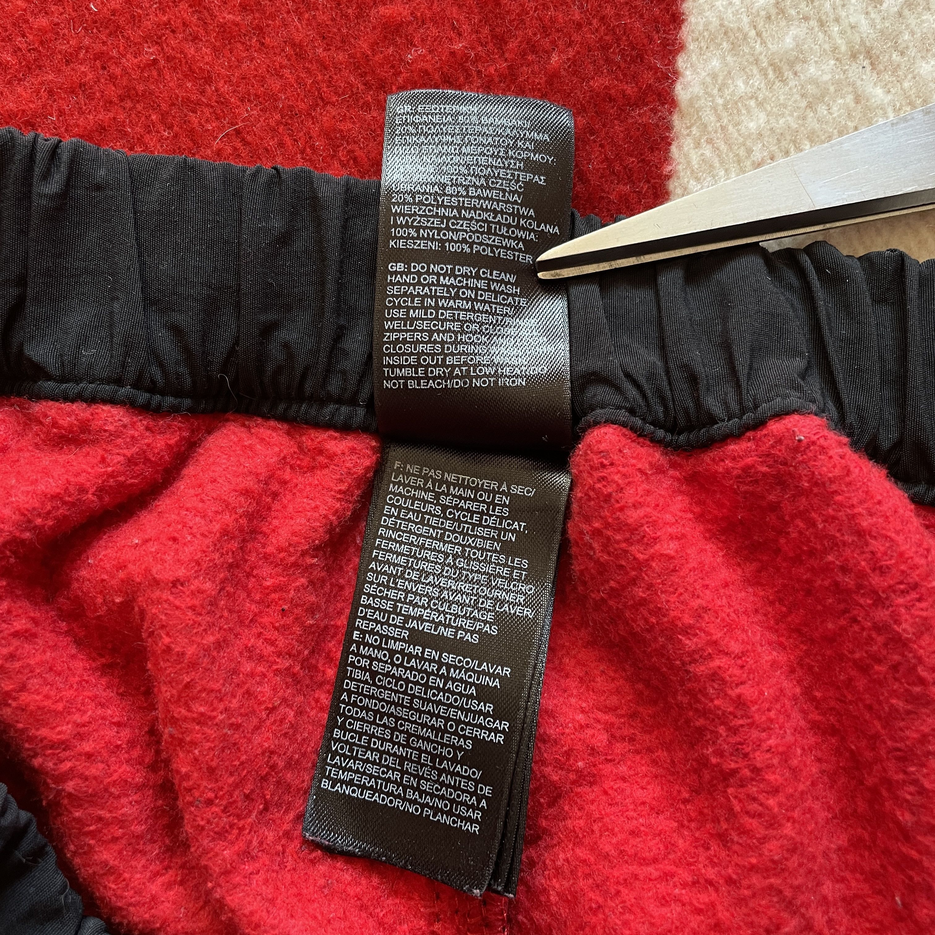 Supreme × The North Face Supreme x TNF - Steep Tech Sweatpants F/W16 2016 Red Size US 30 / EU 46 - 17 Thumbnail